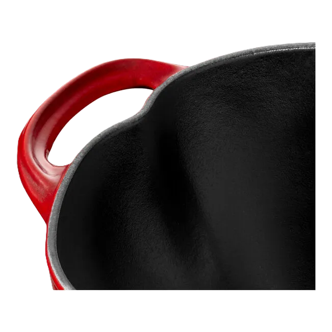 STAUB La Cocotte 2.8 L Cast Iron Tomato Cocotte, Cherry