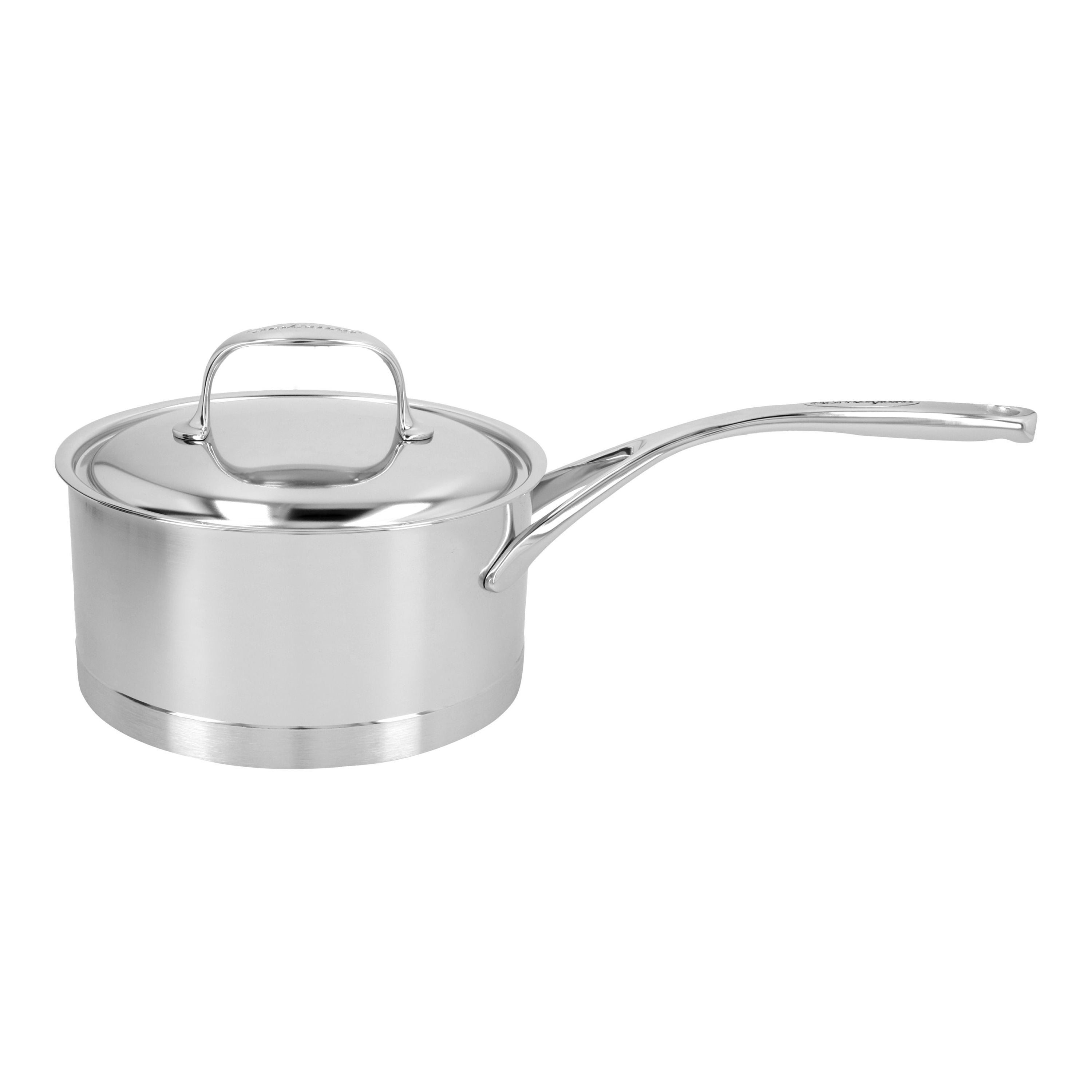 DEMEYERE Atlantis 7 2.2 L 18/10 Stainless Steel Round Sauce Pan With Lid, Silver