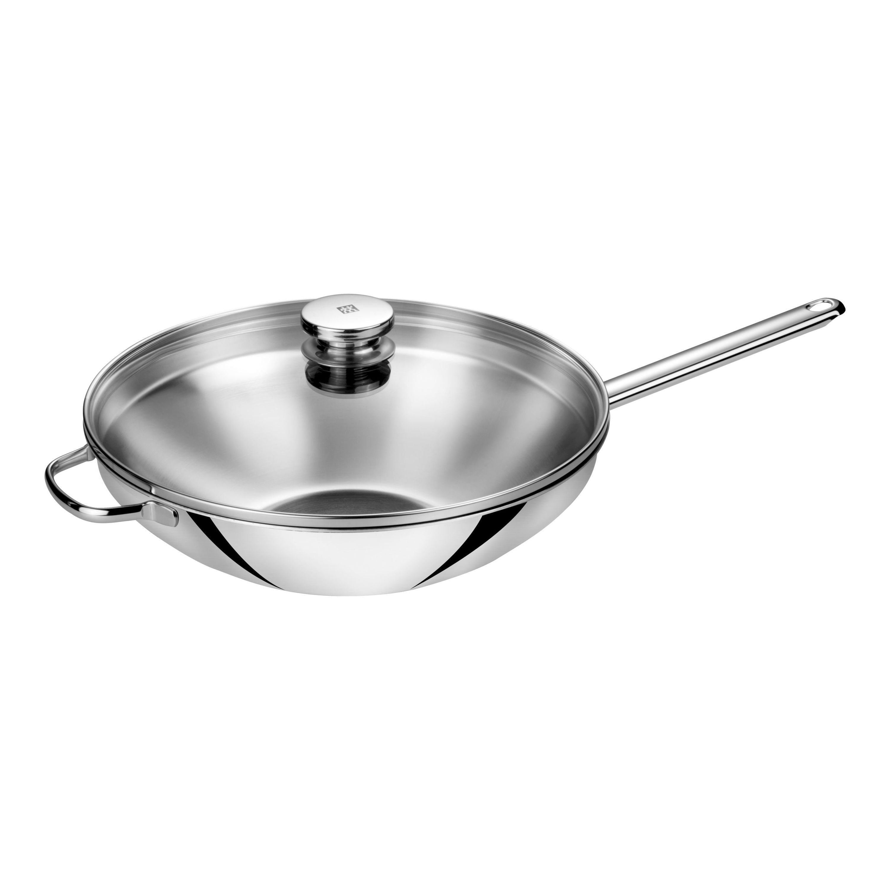 ZWILLING Plus 32 cm / 12.5 inch 18/10 Stainless Steel Wok