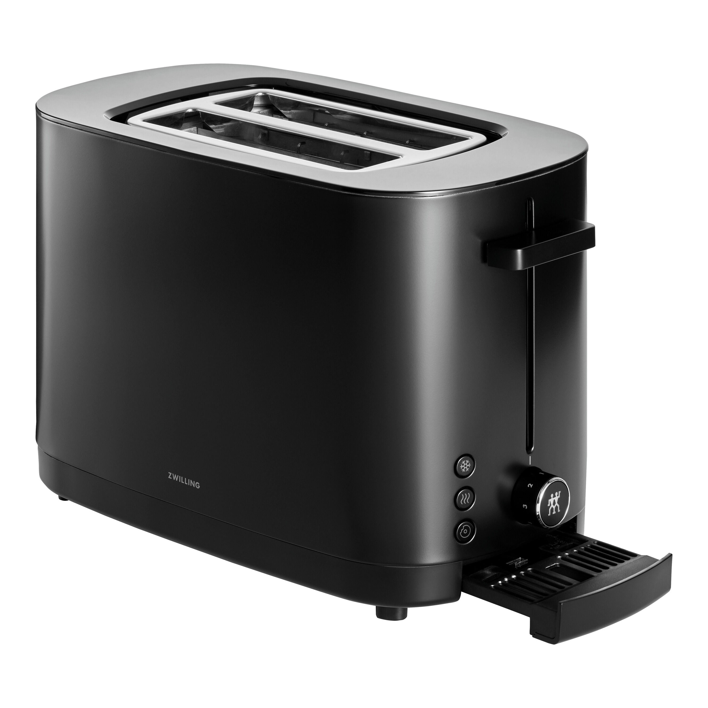 Enfinigy 2-Slot Toaster with Adjustable Browning - Black-1