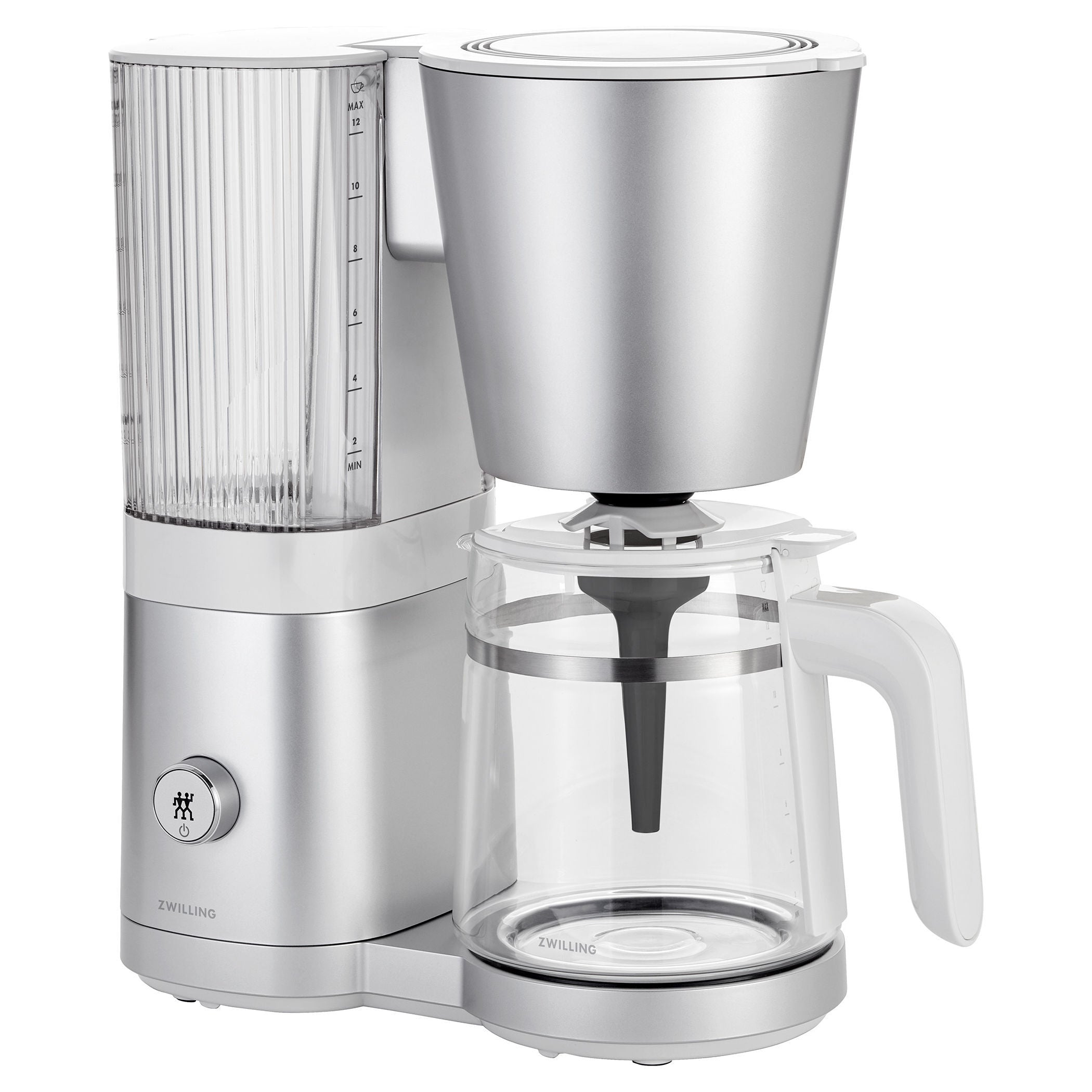 ZWILLING Enfinigy 1.5-L Glass Carafe Drip Coffee Maker Silver