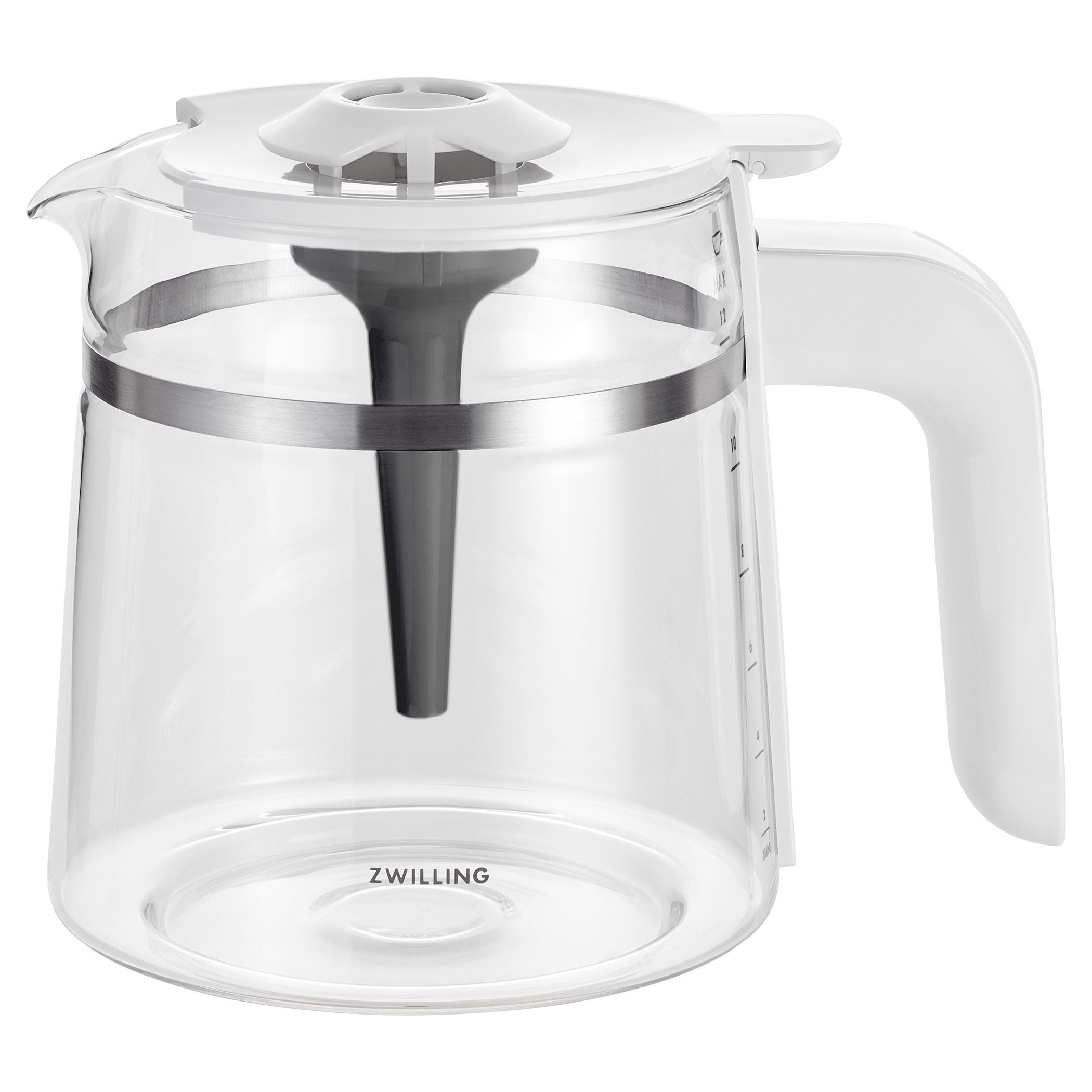 ZWILLING Enfinigy 1.5-L Glass Carafe Drip Coffee Maker Silver
