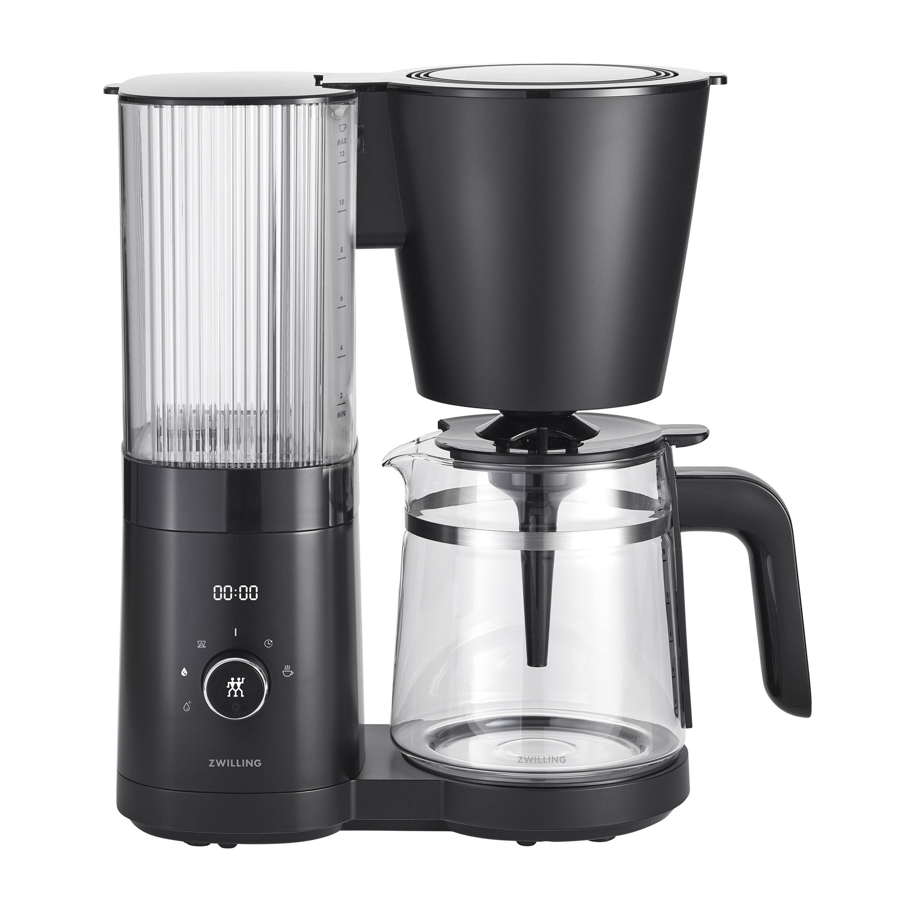 ZWILLING Enfinigy 1.5-L Glass Carafe Drip Coffee Maker Black