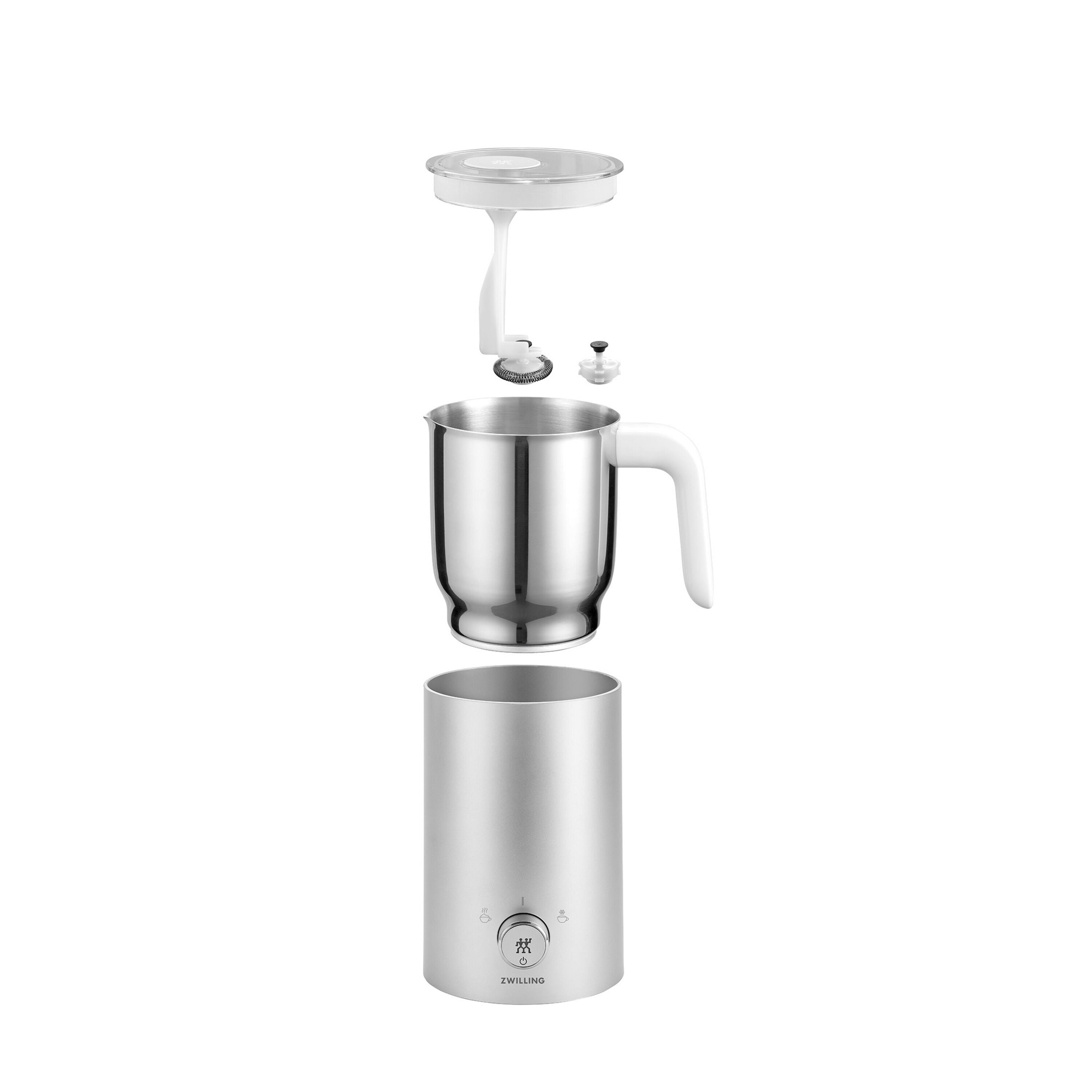 ZWILLING Enfinigy Milk Frother, 400 mL, Silver