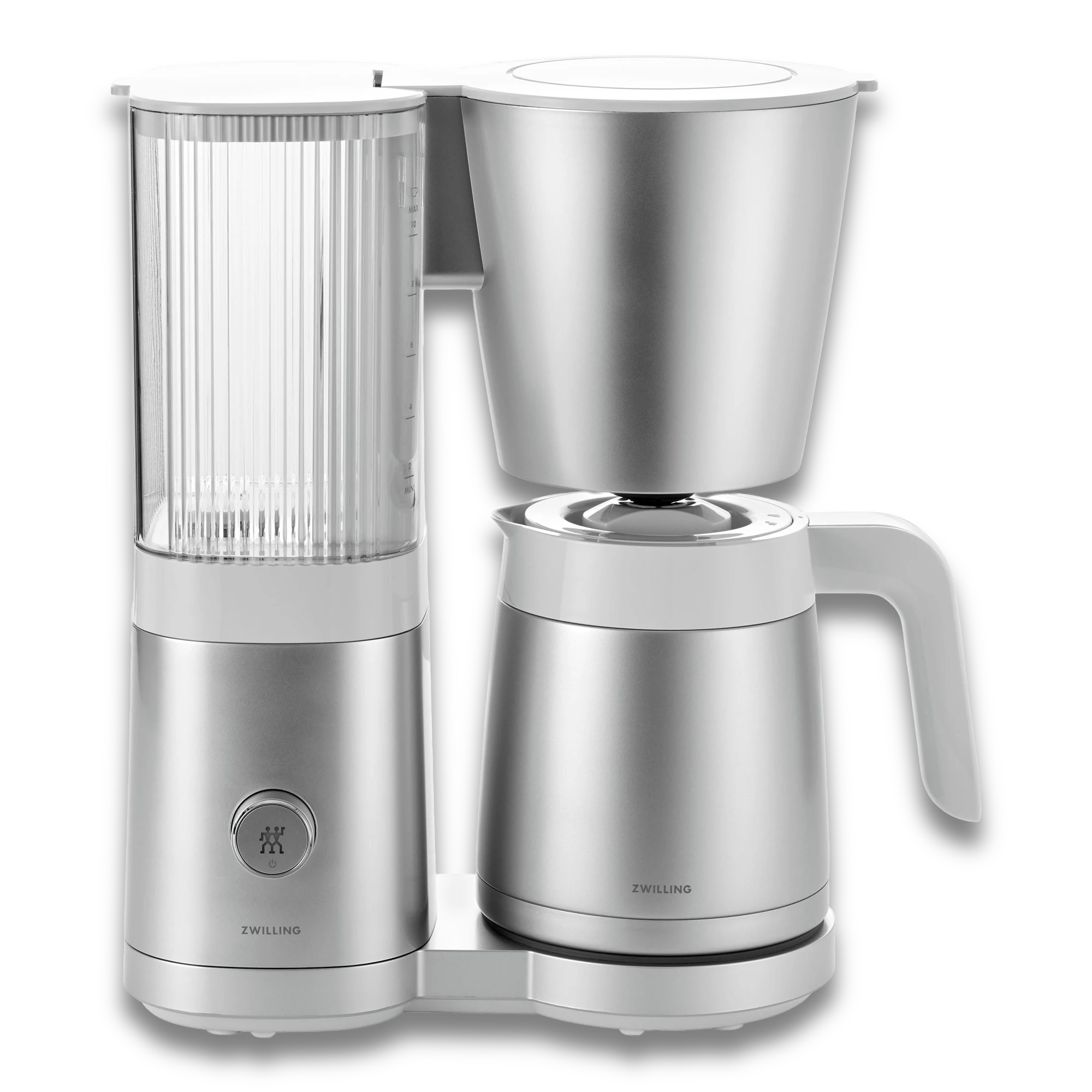 ZWILLING Enfinigy Thermal Carafe Drip Coffee Maker, Silver