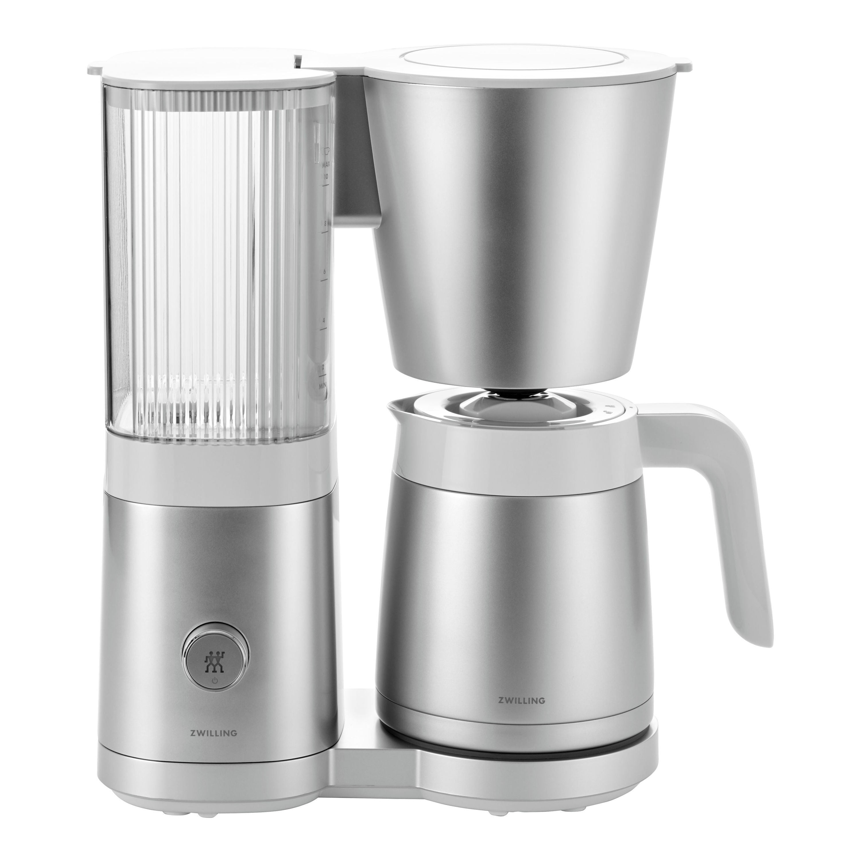 ZWILLING Enfinigy Thermal Carafe Drip Coffee Maker, Silver