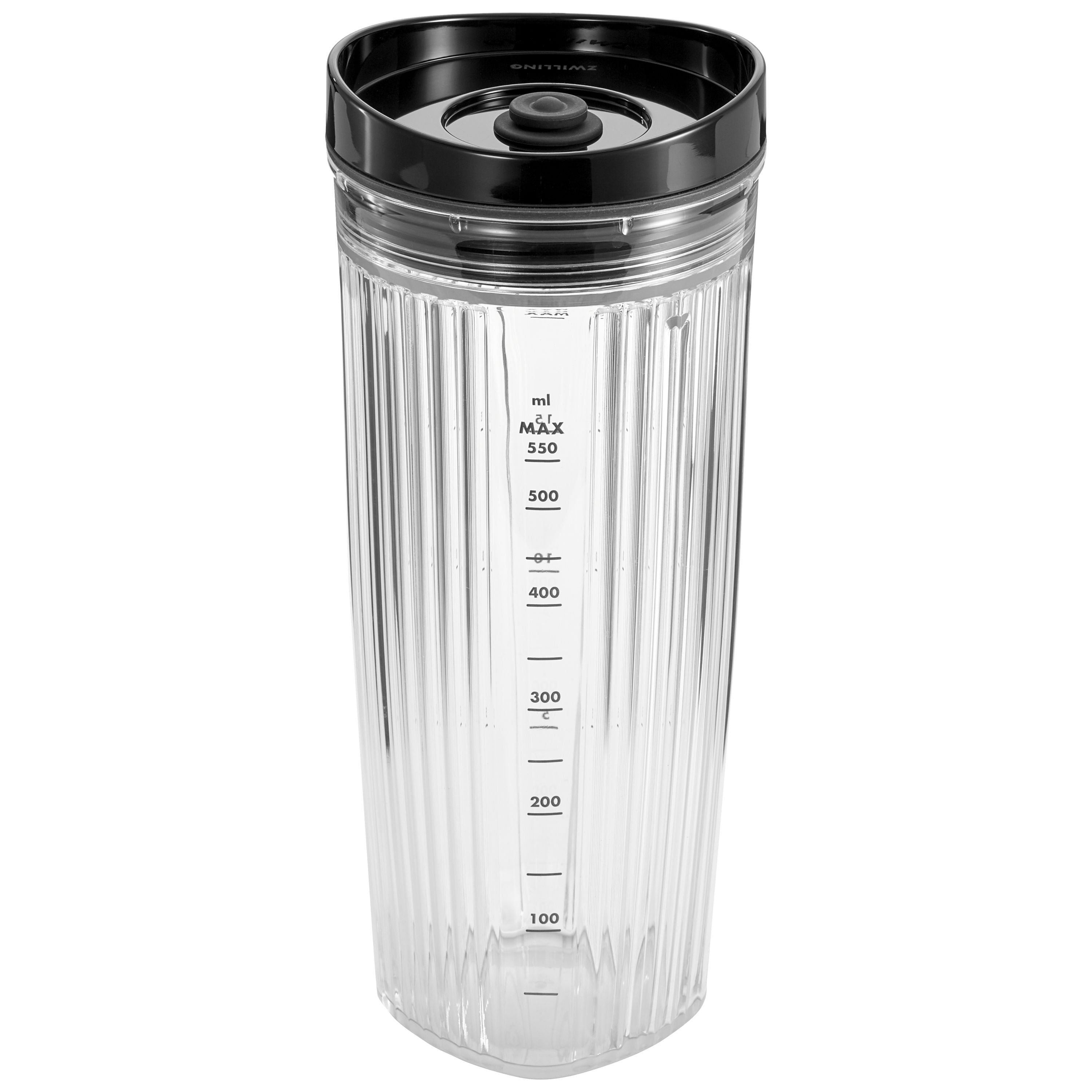 ZWILLING Enfinigy Personal Blender Jar with Drinking Lid and Vacuum Lid