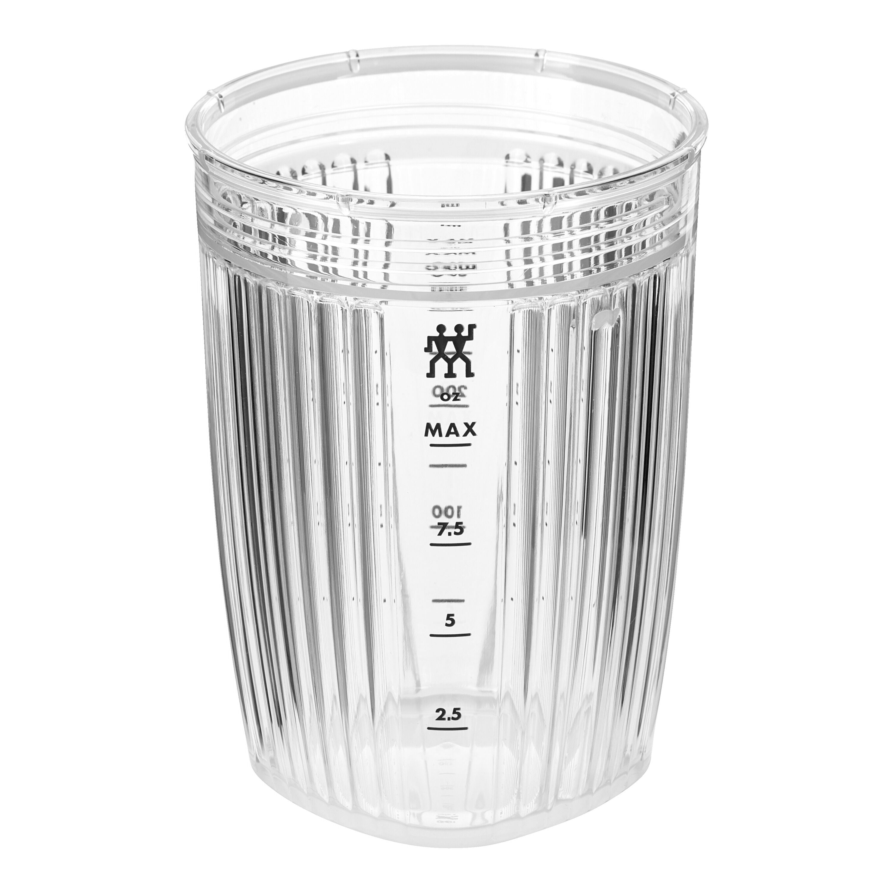 ZWILLING Enfinigy Personal Blender Jar and Vacuum Lid, 300 mL, Black