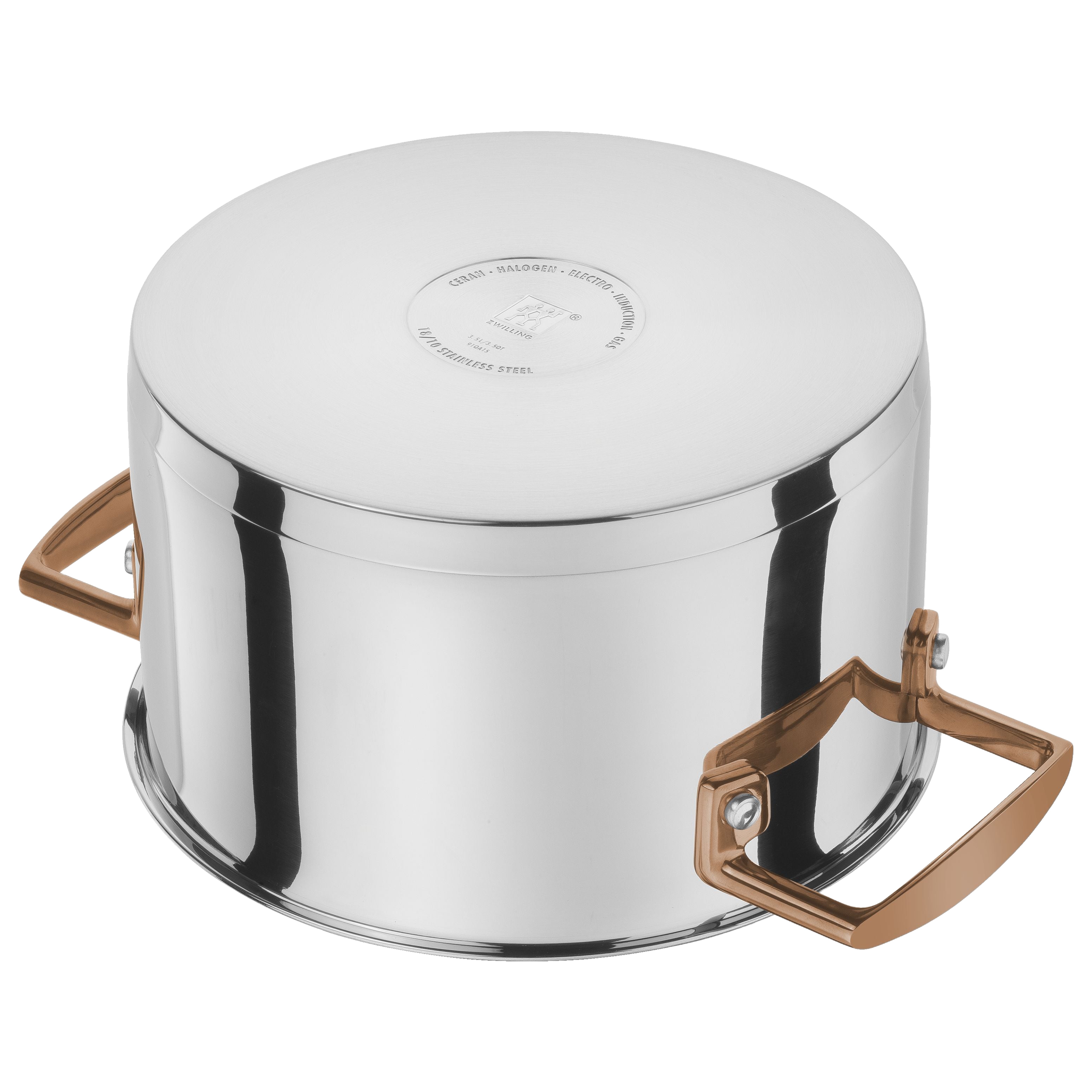 ZWILLING Bellasera Pot Set 9 Piece 18/10 Stainless Steel-3