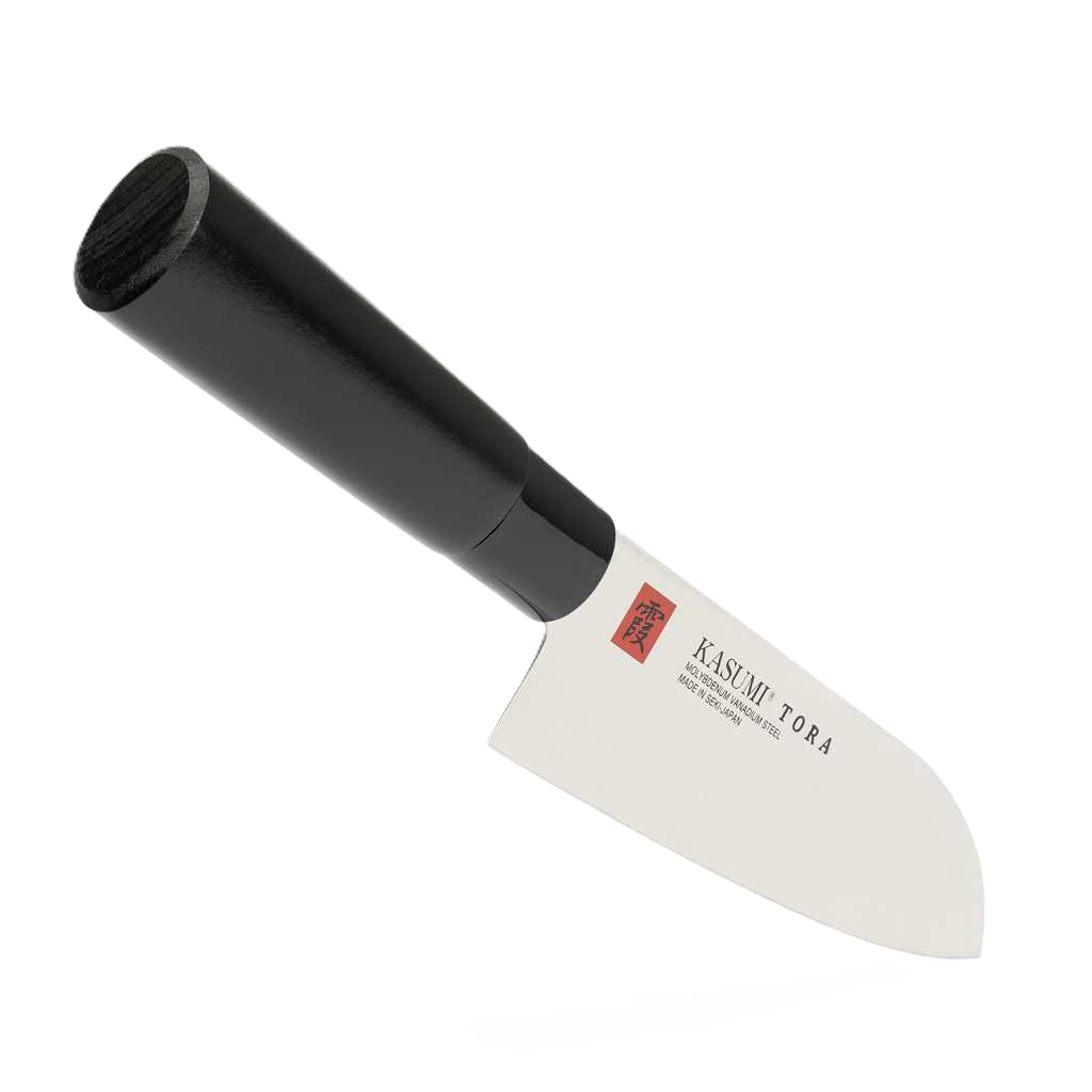 Kasumi Tora Santoku Knife 16.5cm / 6.5" - Magnolia Handle, Made in Japan