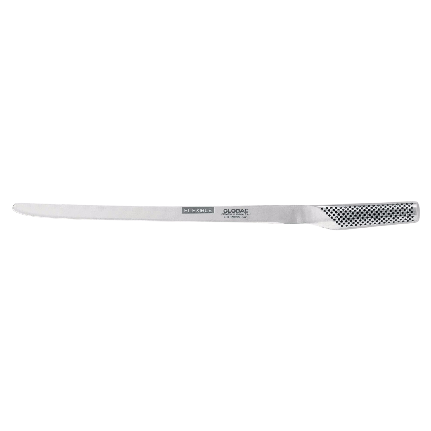GLOBAL Ham & Salmon Slicer Knife 12" | Flexible Japanese Stainless Blade