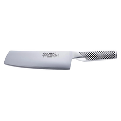 GLOBAL Vegetable Knife 18cm/7" | Japanese Stainless Steel Nakiri-Style Knife