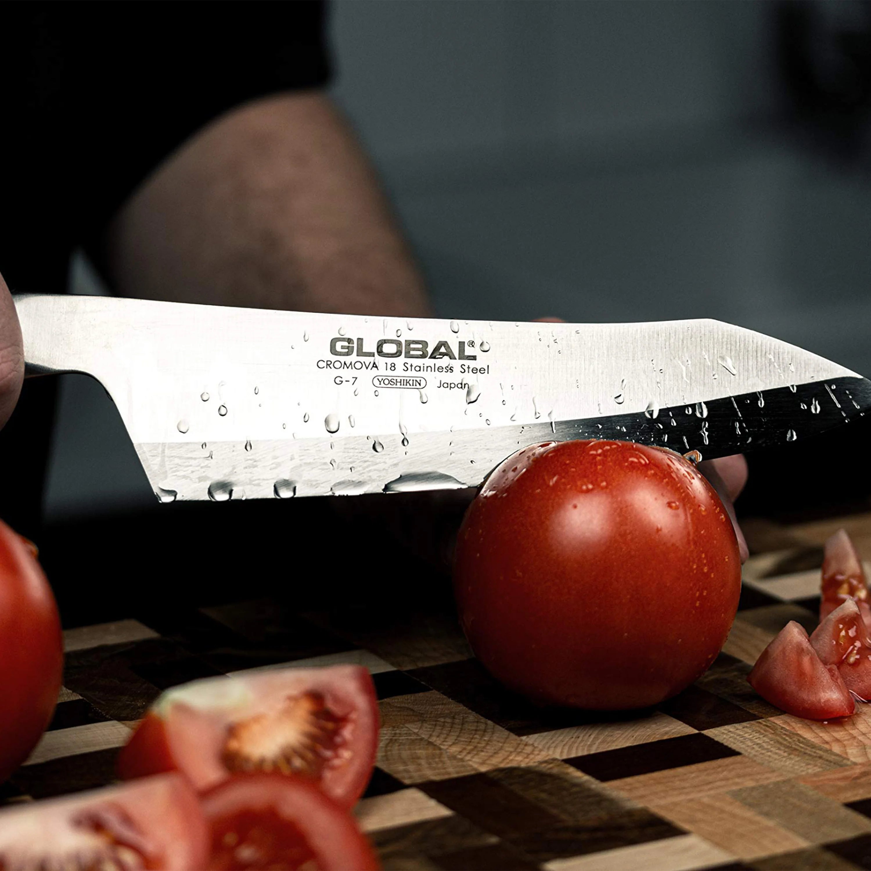 GLOBAL Oriental Deba / Butcher Knife 7" | Japanese Stainless Steel