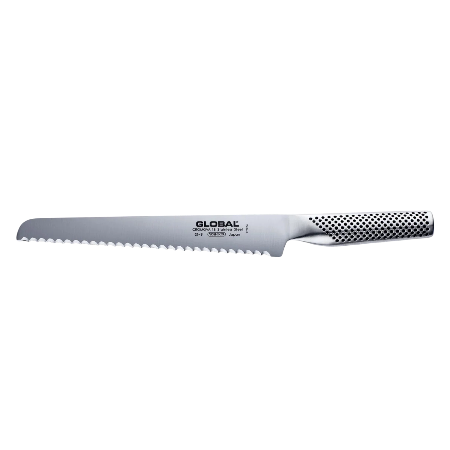GLOBAL Bread Knife 22cm/8.7" | Serrated Japanese Stainless Steel Slicer
