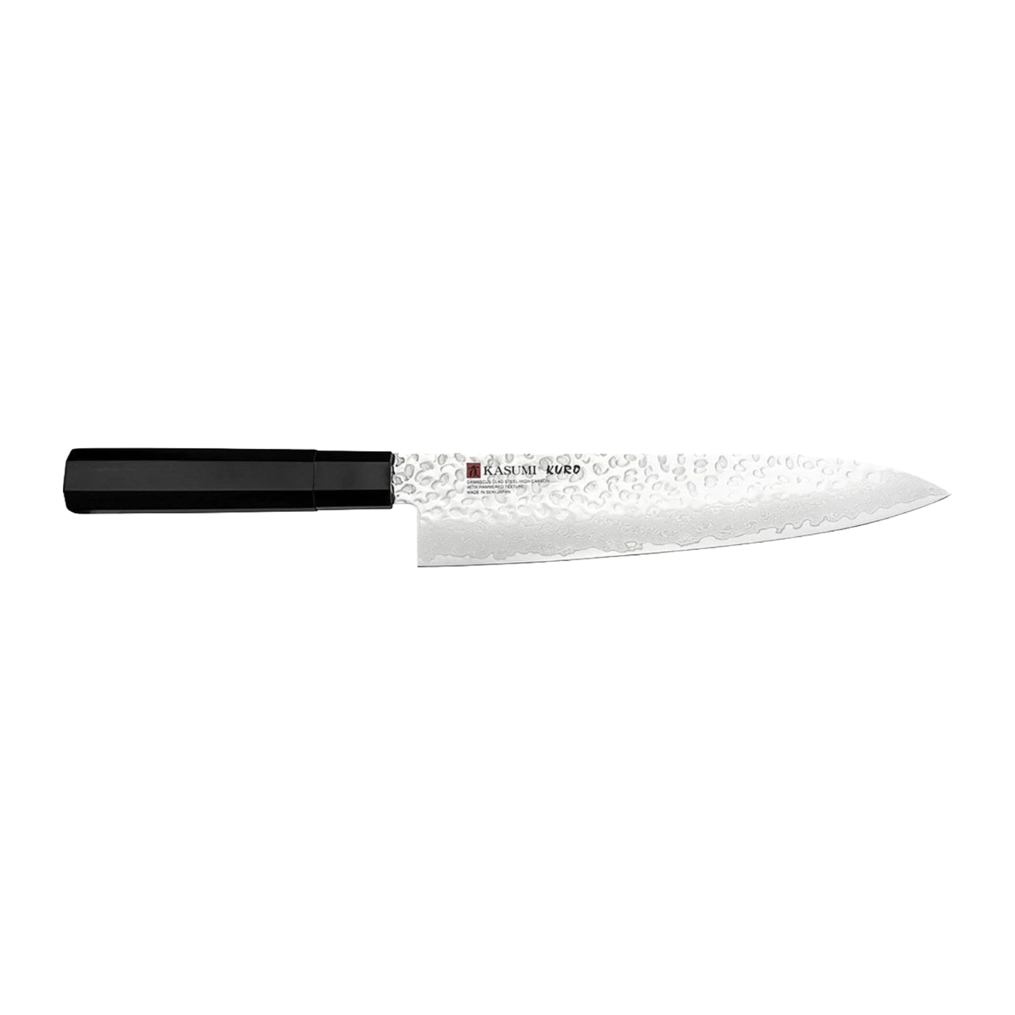 Kasumi Kuro Chef Knife 24cm / 9.5" - Damascus Gyuto, Made in Japan