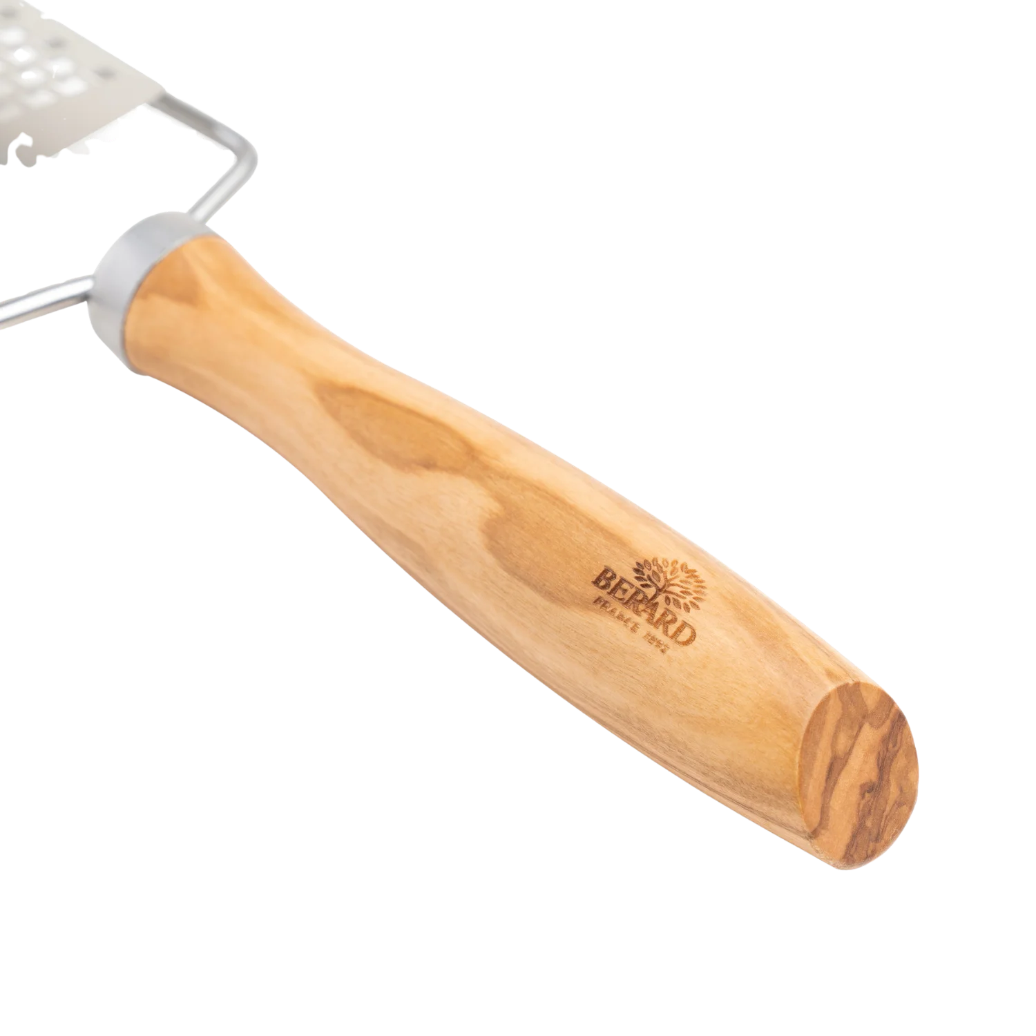 BERARD Coarse Cheese Grater — Olivewood Handle, Made in France