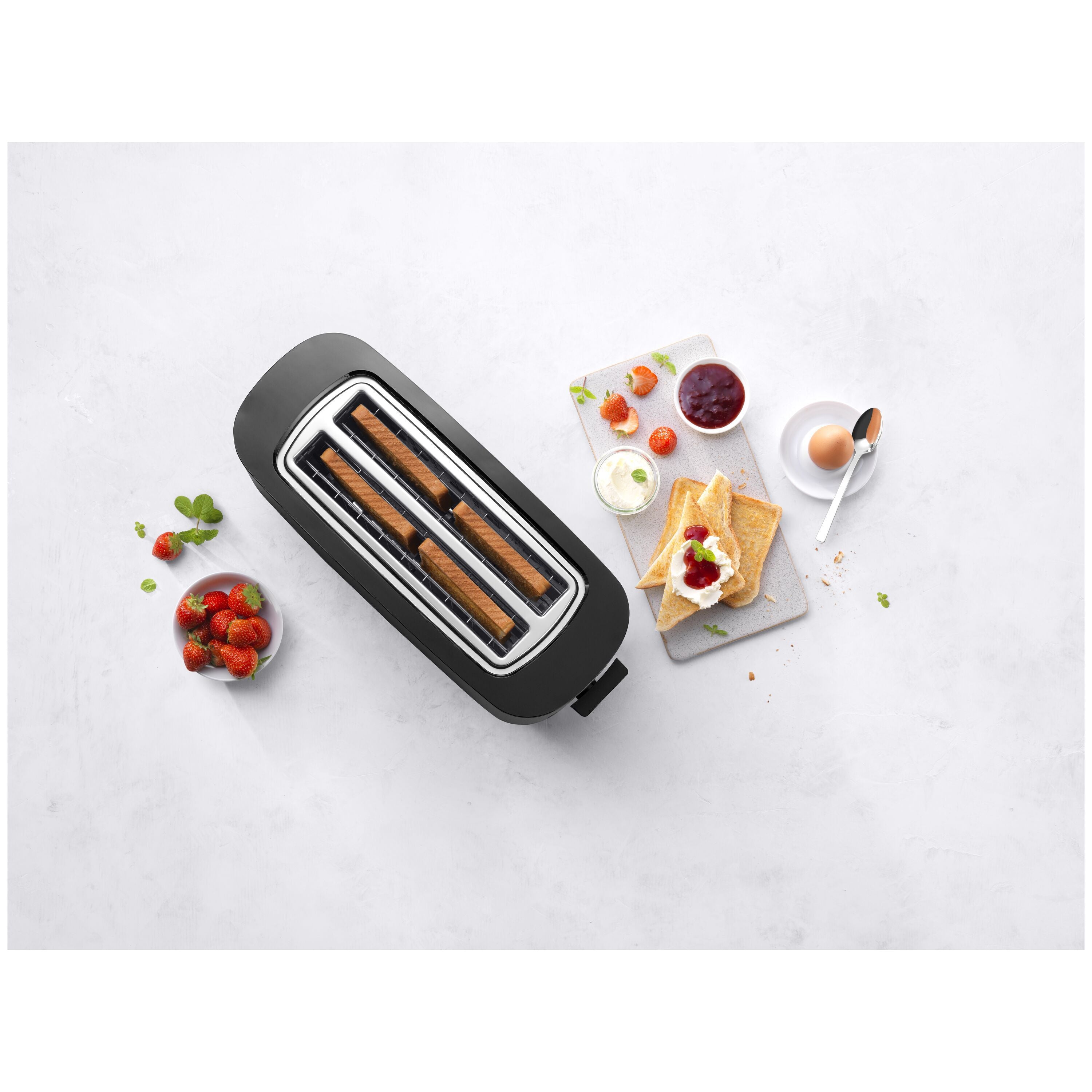 ZWILLING Enfinigy 2 Slice Toaster – Stainless Steel Black