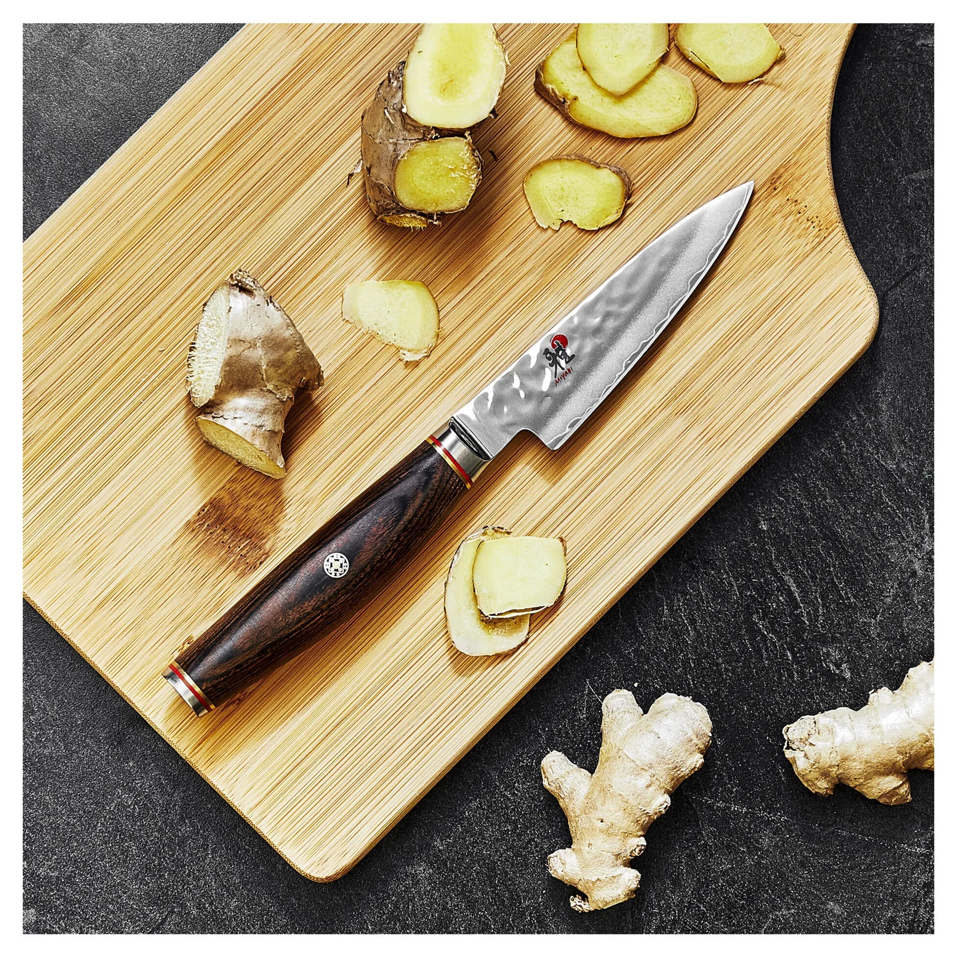 MIYABI 6000 MCT 3.5 inch Shotoh, Brown