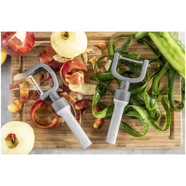 ZWILLING Z-Cut 2-in-1 Peeler – MotionBall Technology, Stainless Steel