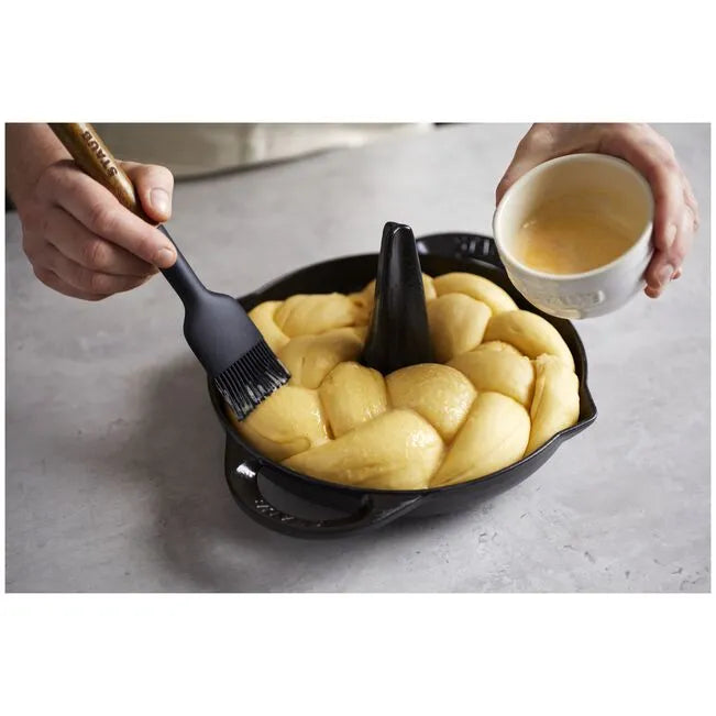STAUB 22 cm Silicone Pastry Brush, Black