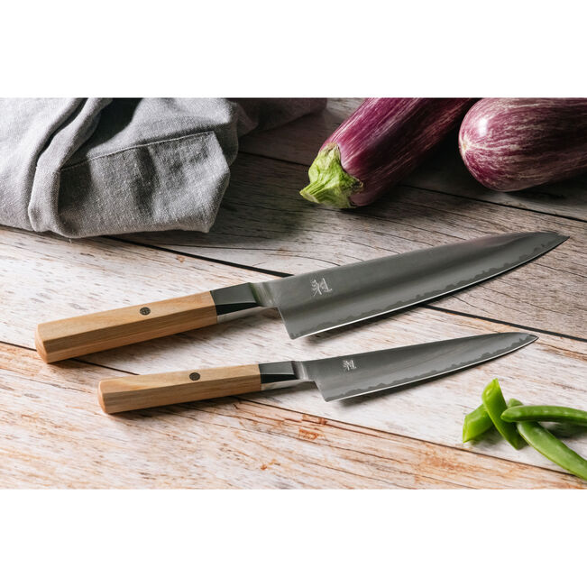 MIYABI 4000 FCV2 KOYA 8-Inch Gyutoh Knife – Beige Handle