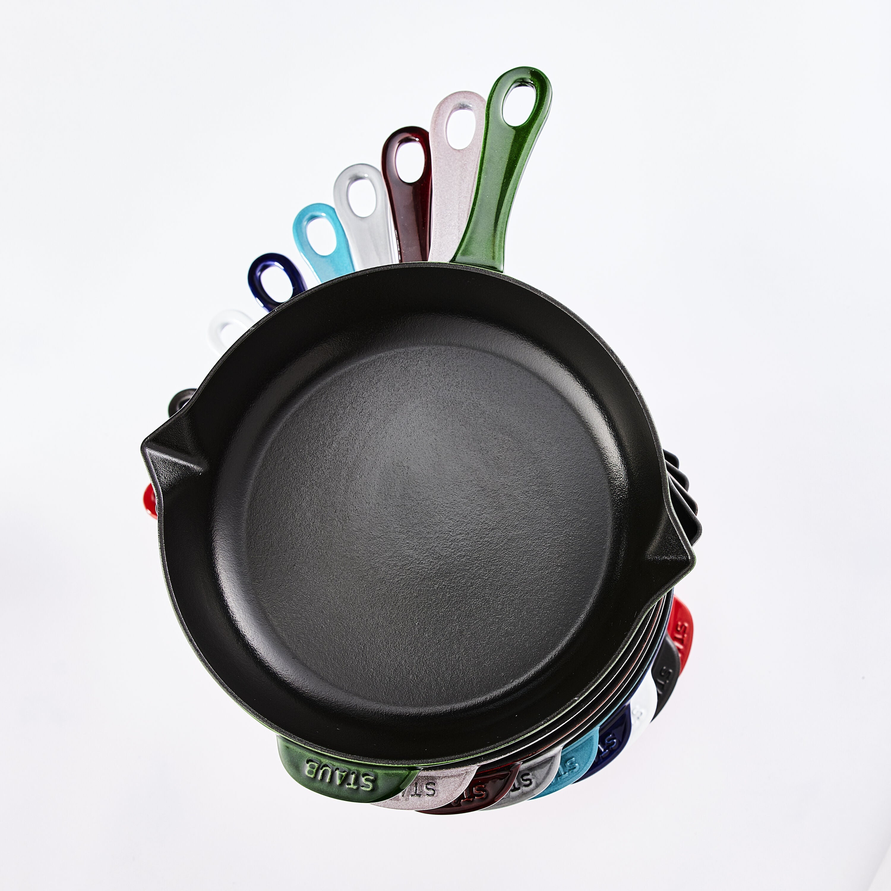 STAUB Pans 30 cm / 12 inch Cast Iron Frying Pan, Graphite-Grey-3