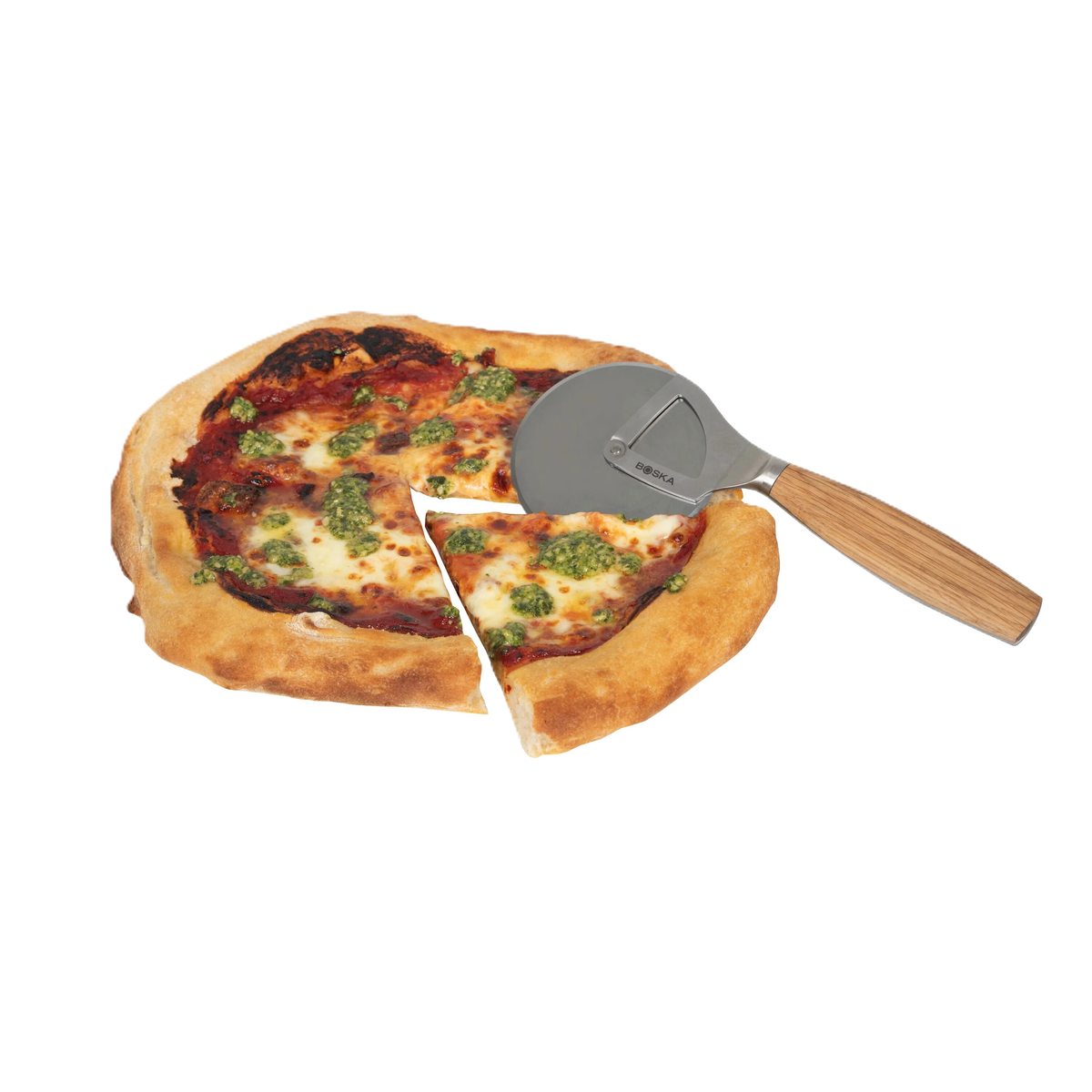 BOSKA - Oslo+, Pizza Wheel, 8.5x3.3x0.6" / 21.7x8.4x1.5cm