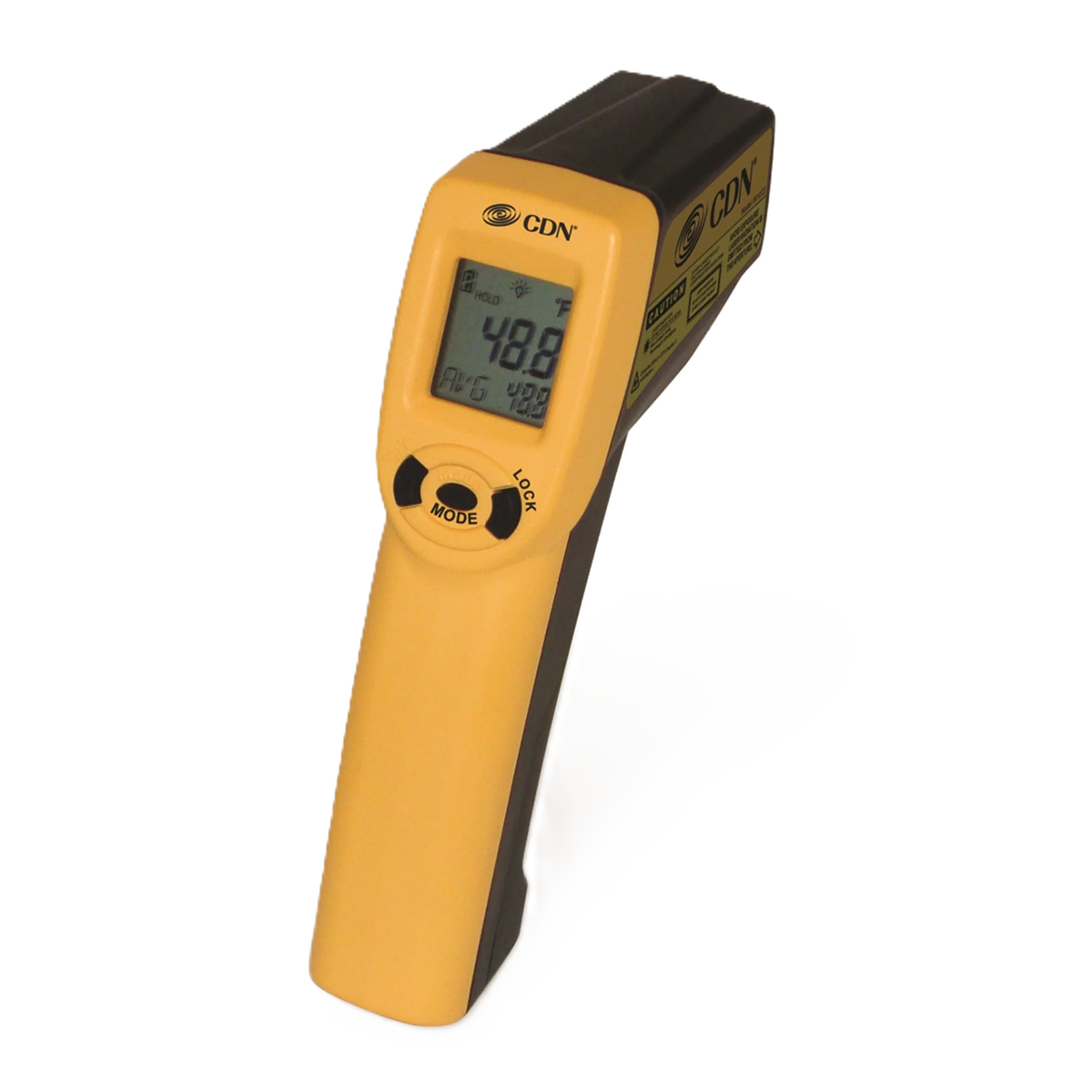 CDN Digital Infrared Gun Thermometer, Yellow/Black