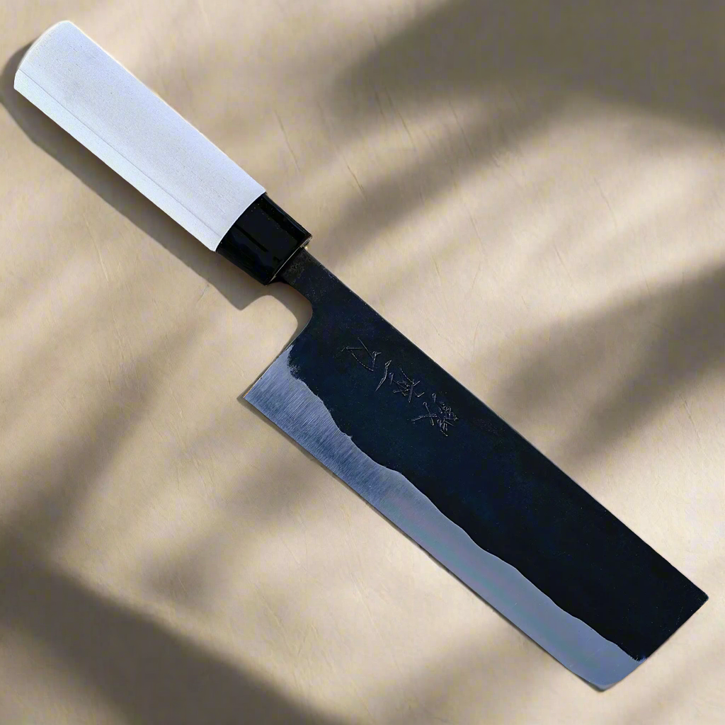 Aogami 166 | Nakiri Knife 165mm Blue#2 Soft iron Blade | Made in Japan