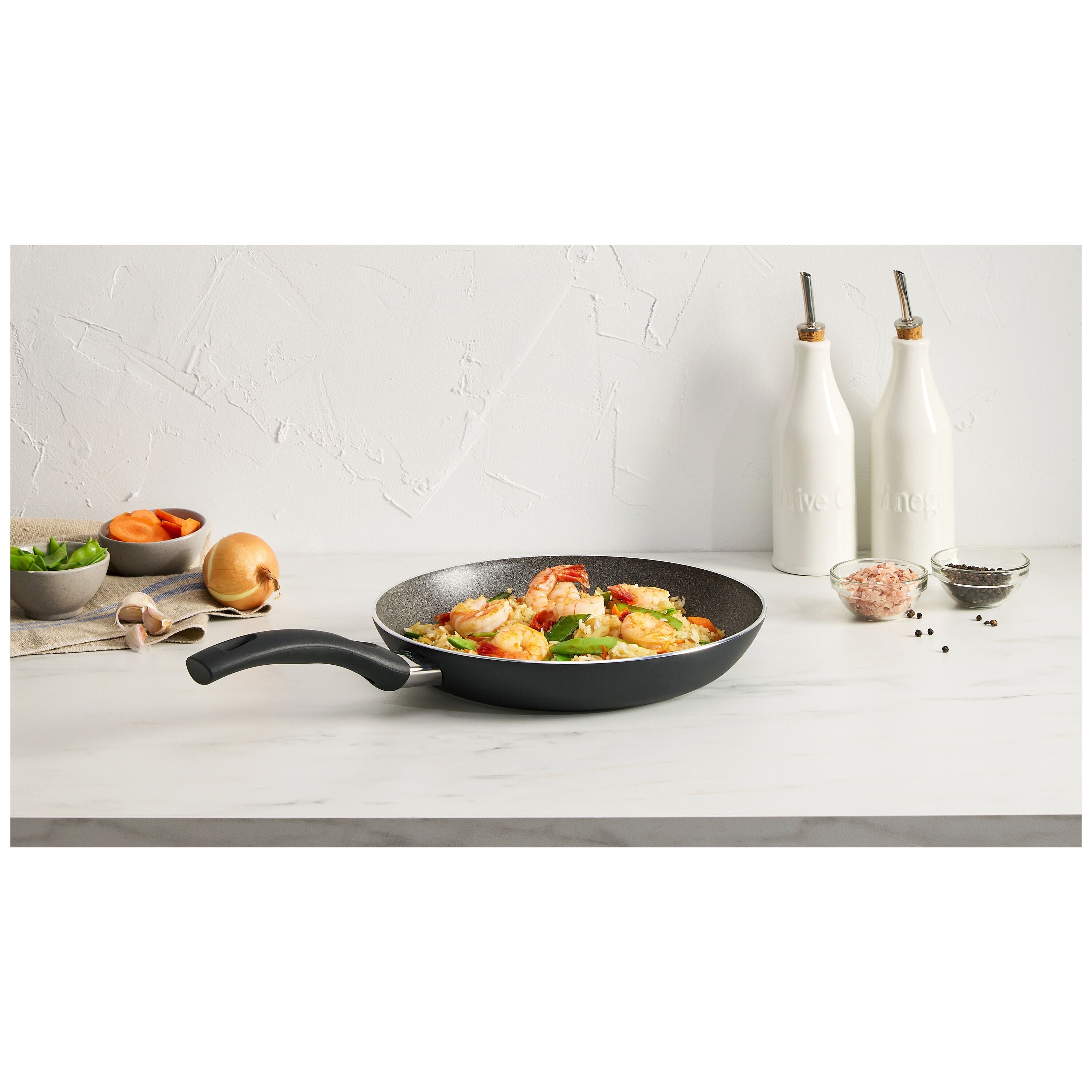 ZWILLING Bologna Granitium 32 cm / 12.5 inch Aluminum Frying Pan