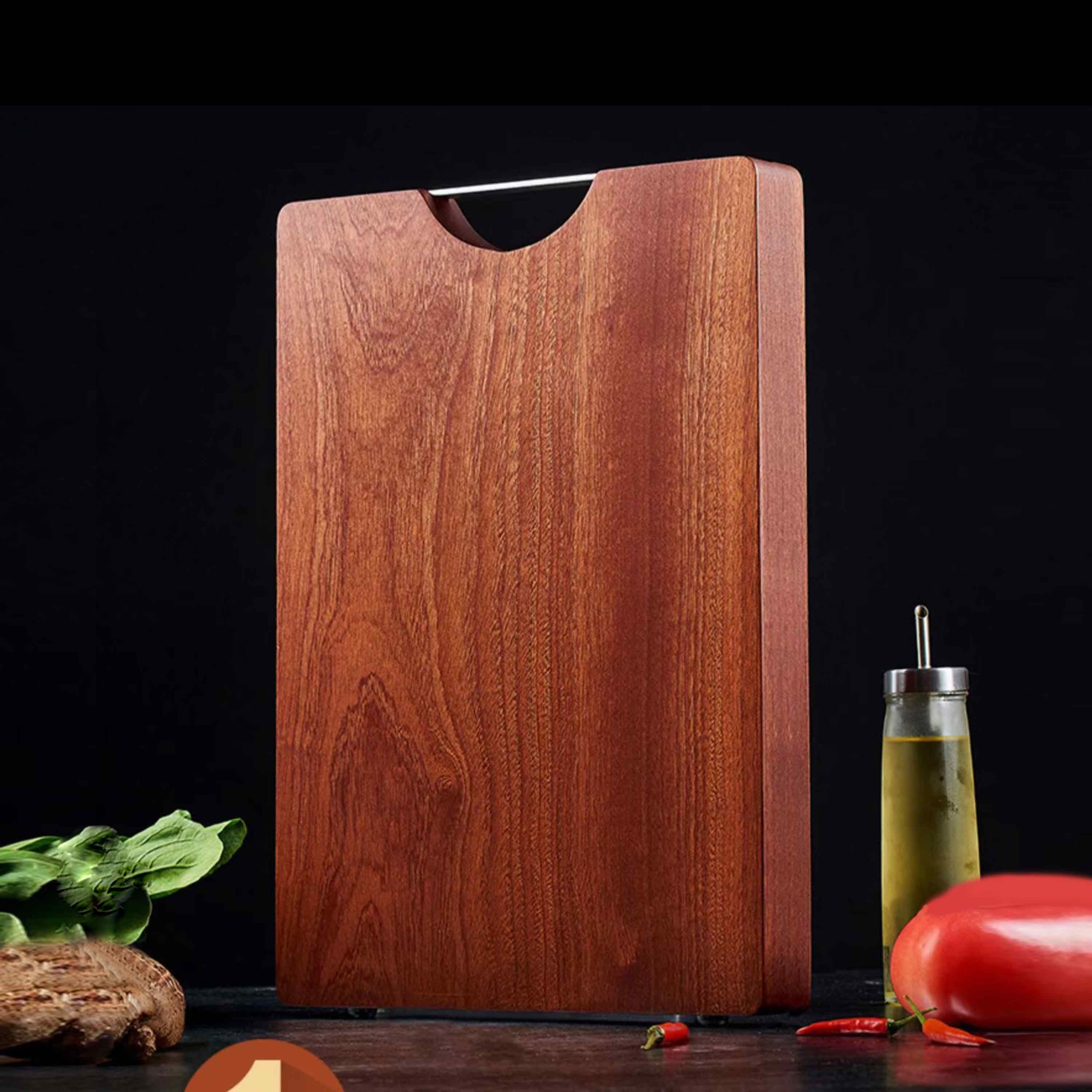 Ginza Pro Cutting Board - Ebony Wood - 50x35x3cm