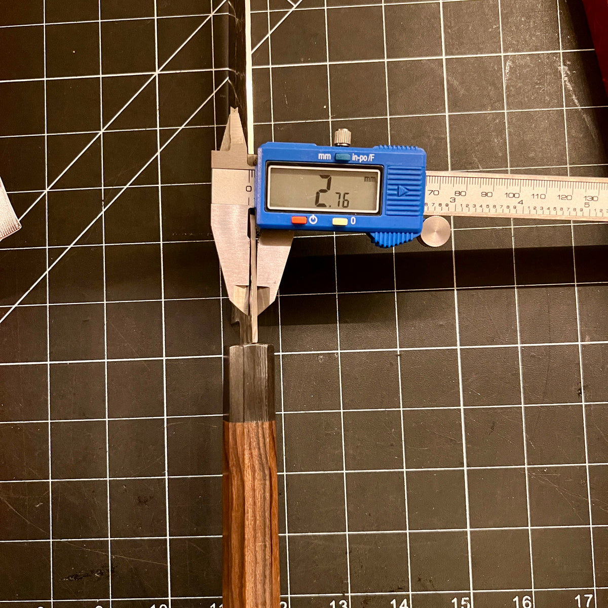 Fourreau / Saya en bois de Ho (Magnolia) - Pour couteau Gyuto de 180 mm