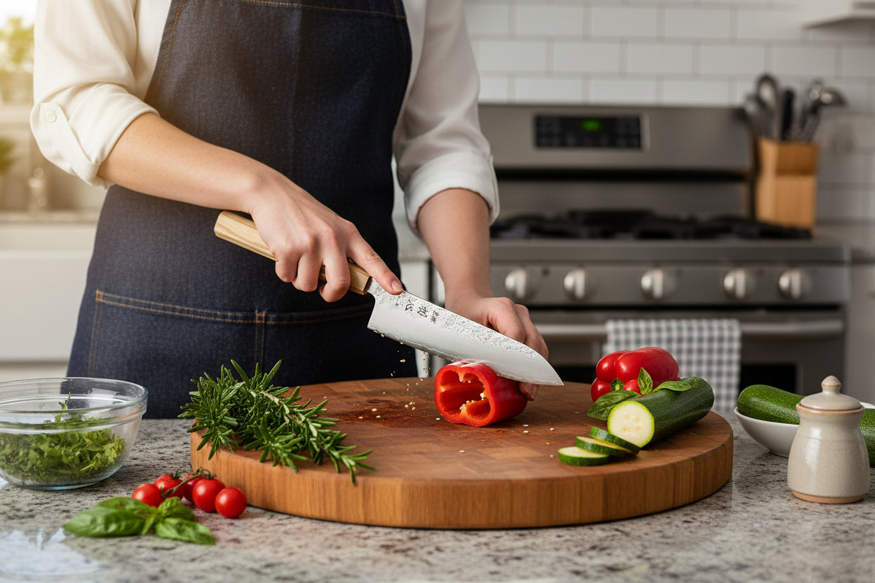 Japanese Santoku knife 