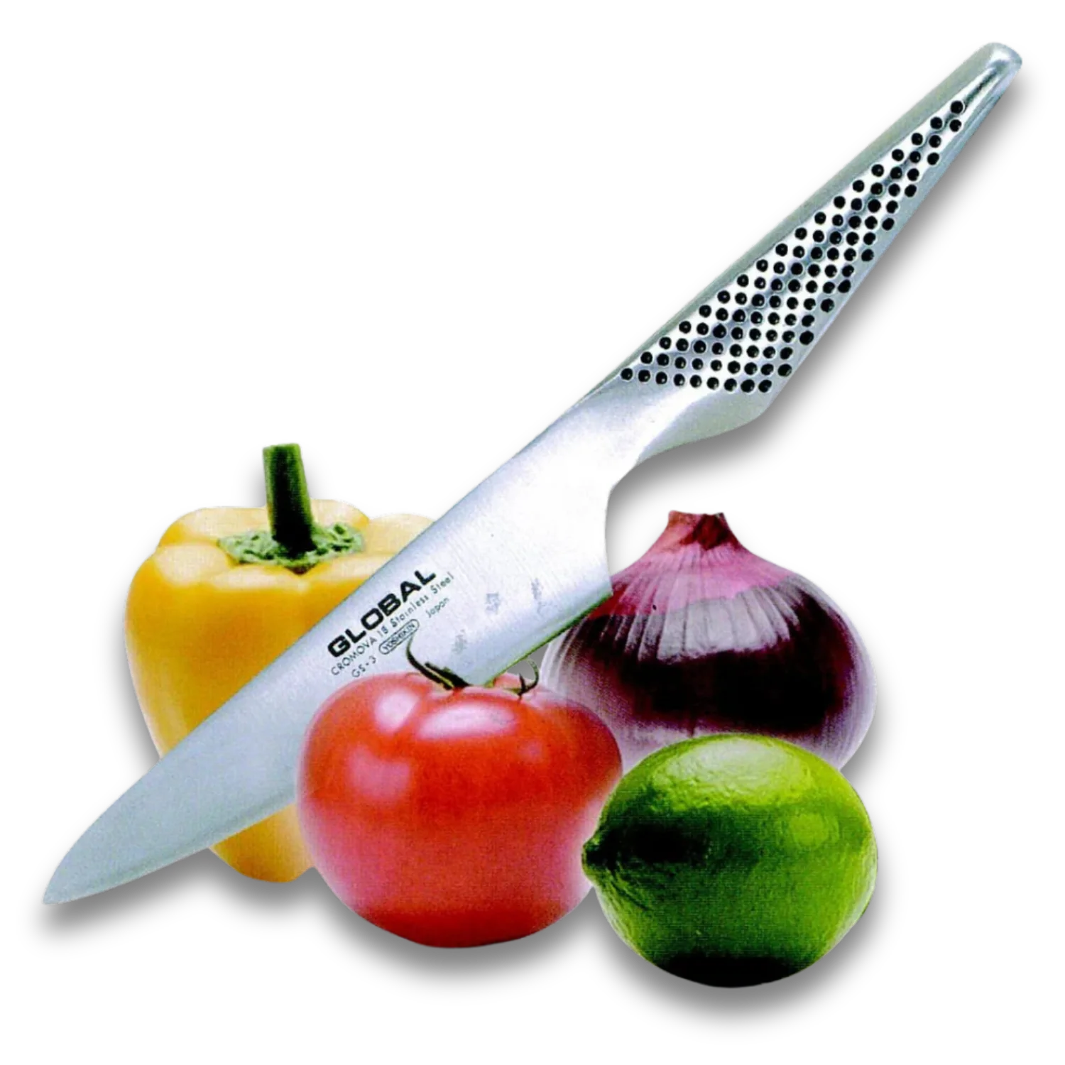 GLOBAL Cooks Knife 13cm/5" Japanese CROMOVA 18 Stainless Steel