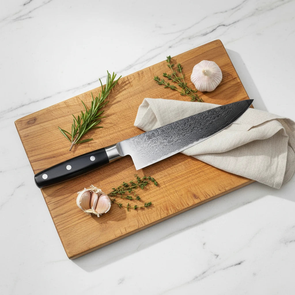 HAYAMI 200 - VG10 - 69 Layered Damascus Steel Gyuto/Chef Knife 200mm