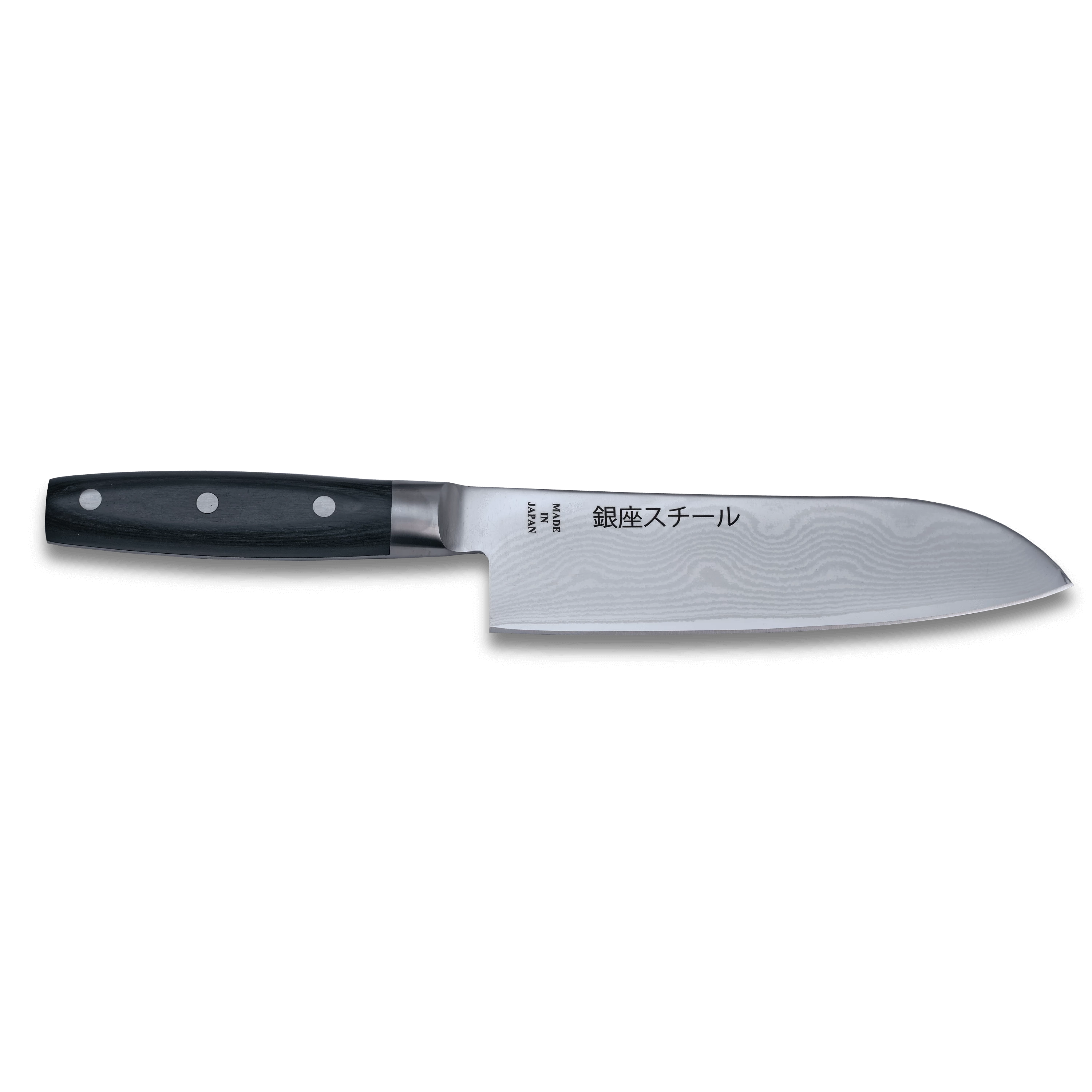 HAYAMI 180 - VG10 - Couteau Santoku Acier Damas 33 Couches 180mm