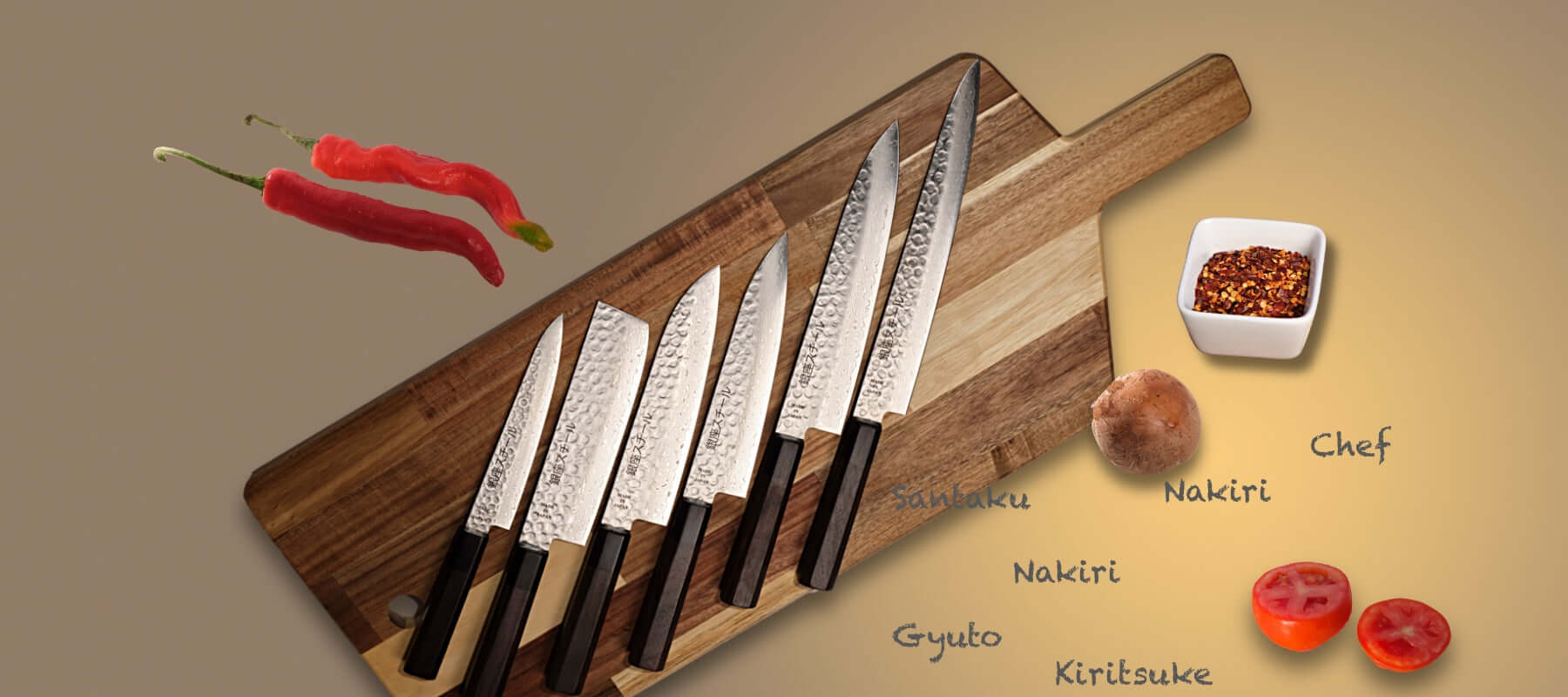 Ginza Steel Knives Seki Japan