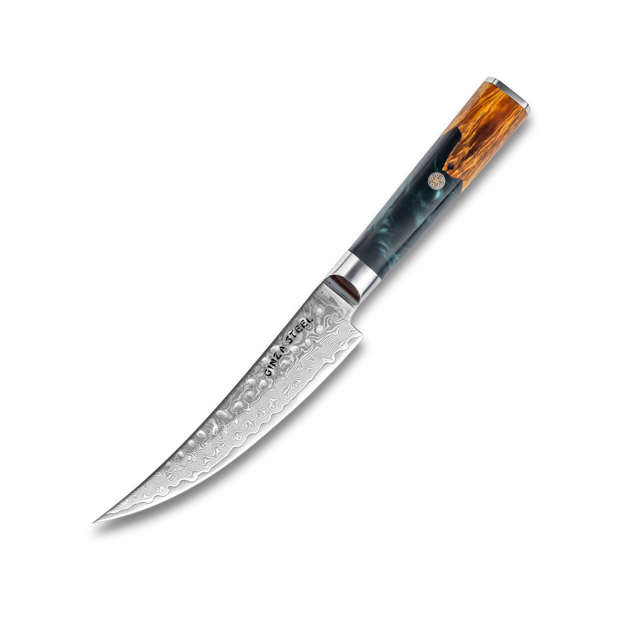 Kaze Katana – 6-Inch Boning Knife, Damascus VG10 Steel, 67 Layers (Copy)