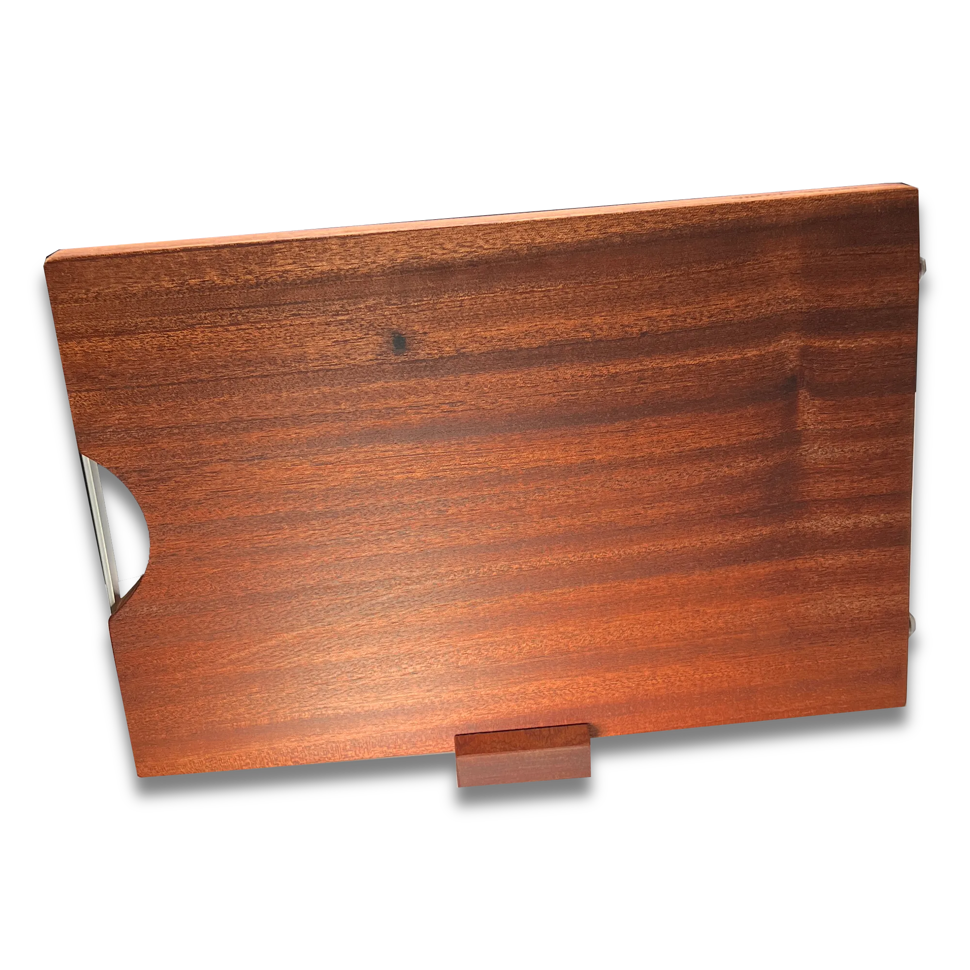 Ginza Pro Cutting Board Duo Set - Made from Whole Ebony Plank