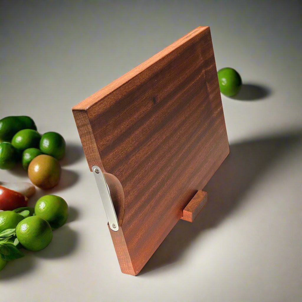 Ginza Pro Cutting Board Duo Set - Made from Whole Ebony Plank