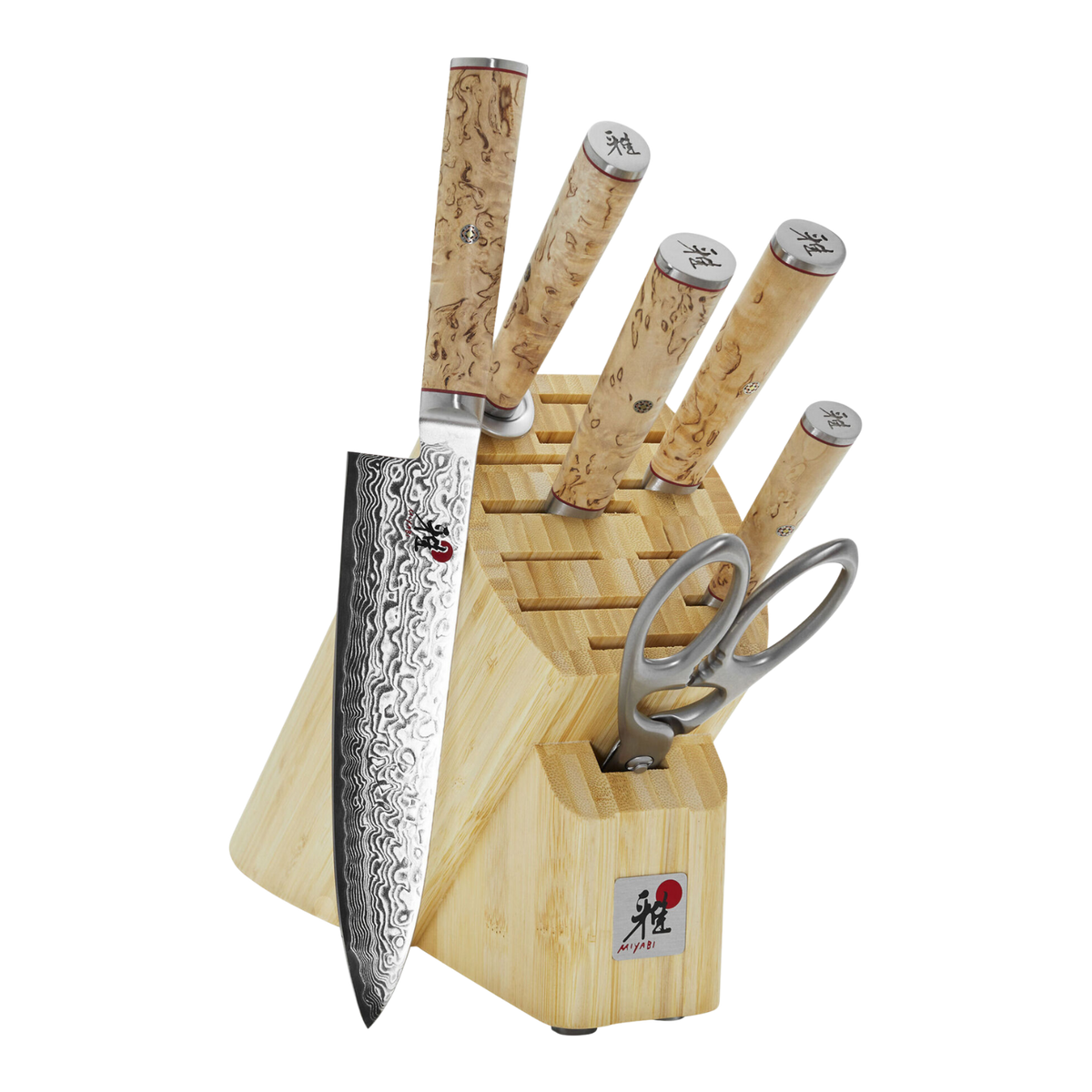 Miyabi 7-Piece Knife Block Set - Made in Japan | Precision and Miyabi 7-Piece Knife Block Set - Made in Japan | Precision and