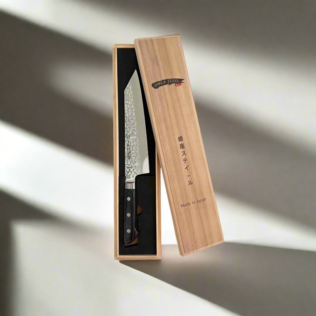 Ensemble Kiritsuke en acier Ginza - Fabriqué au Japon