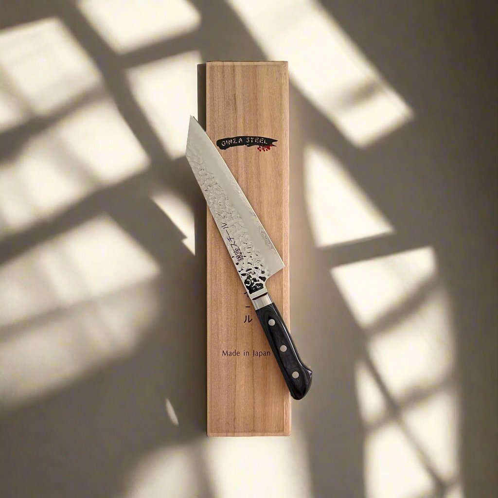 Ensemble Kiritsuke en acier Ginza - Fabriqué au Japon