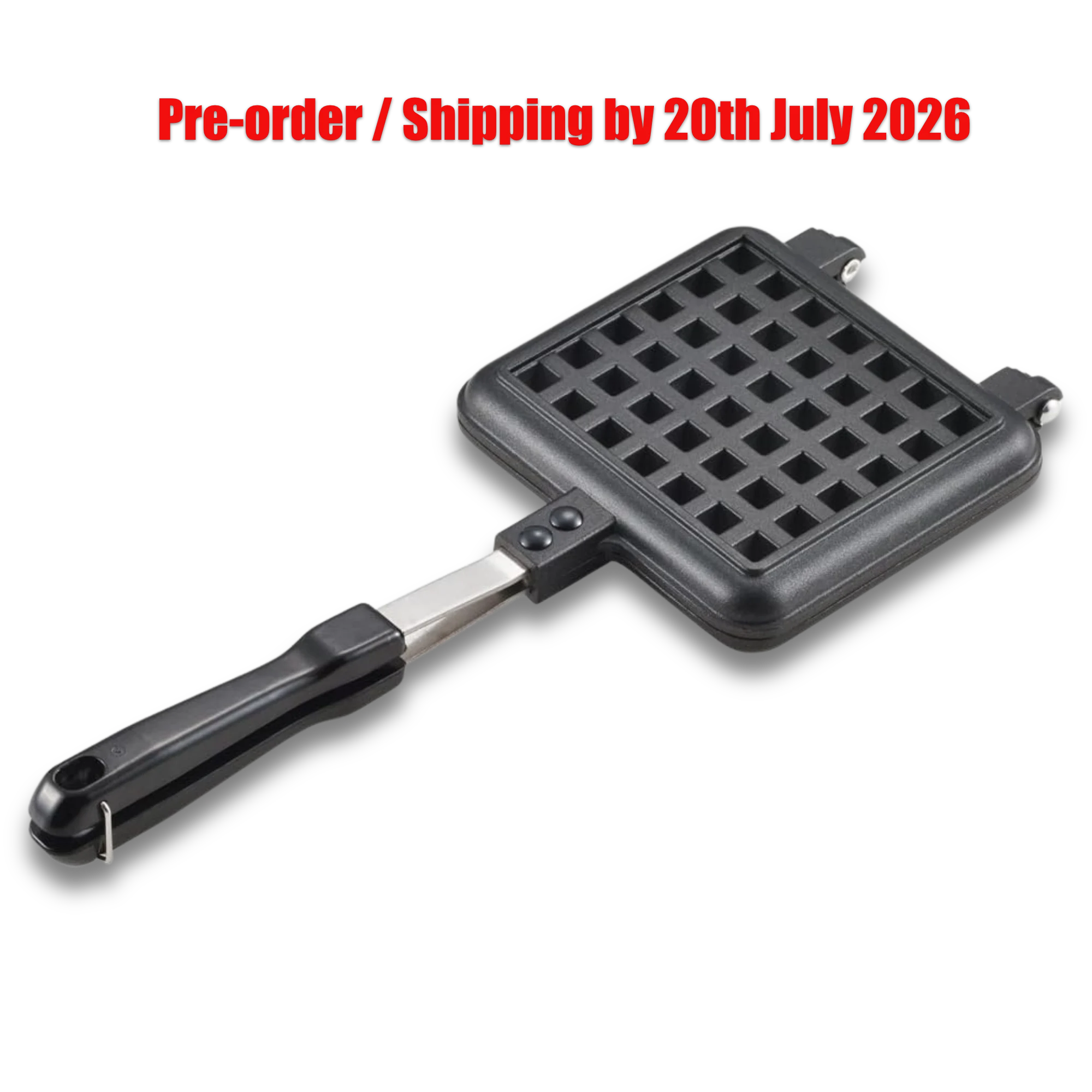 Yoshikawa Hot Waffle Maker – Japanese Stovetop Waffle Iron (Gas Stove Only)