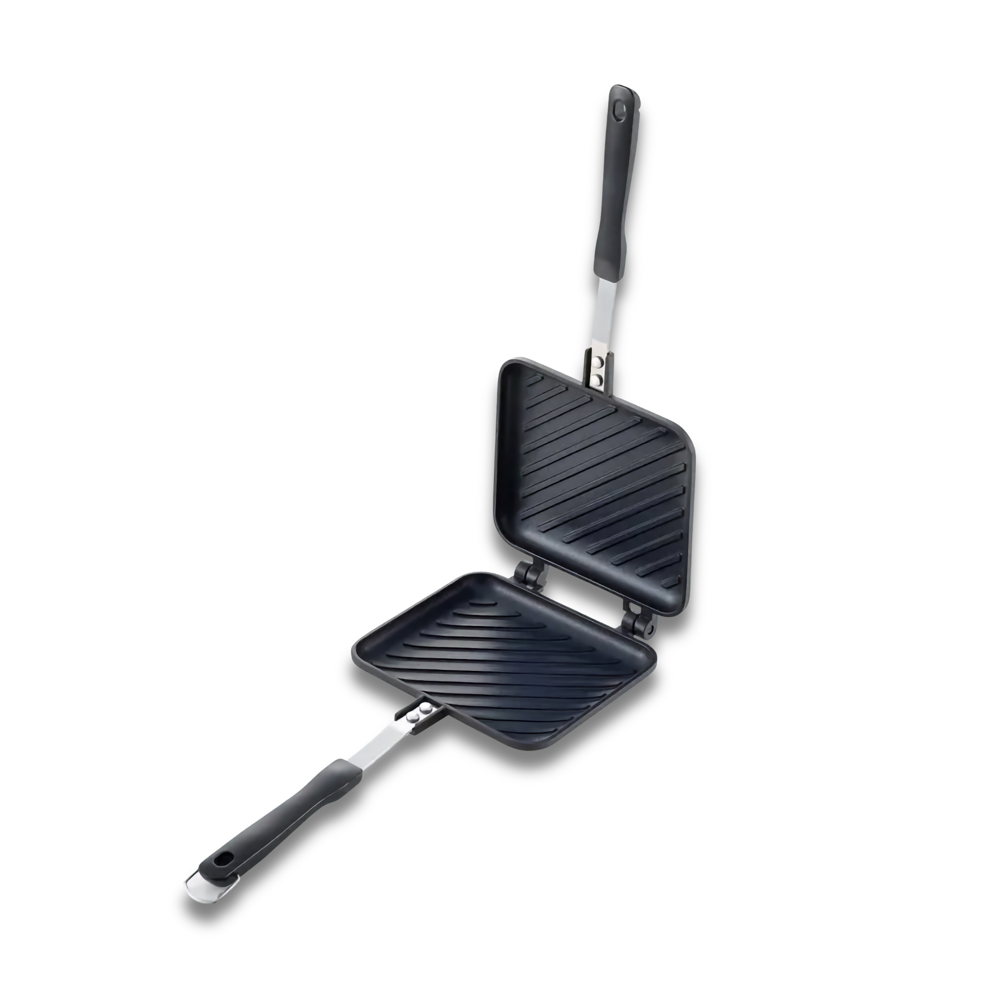 Yoshikawa Hot Sandwich Maker – Japanese Stovetop Panini Press (Gas Stove Only)