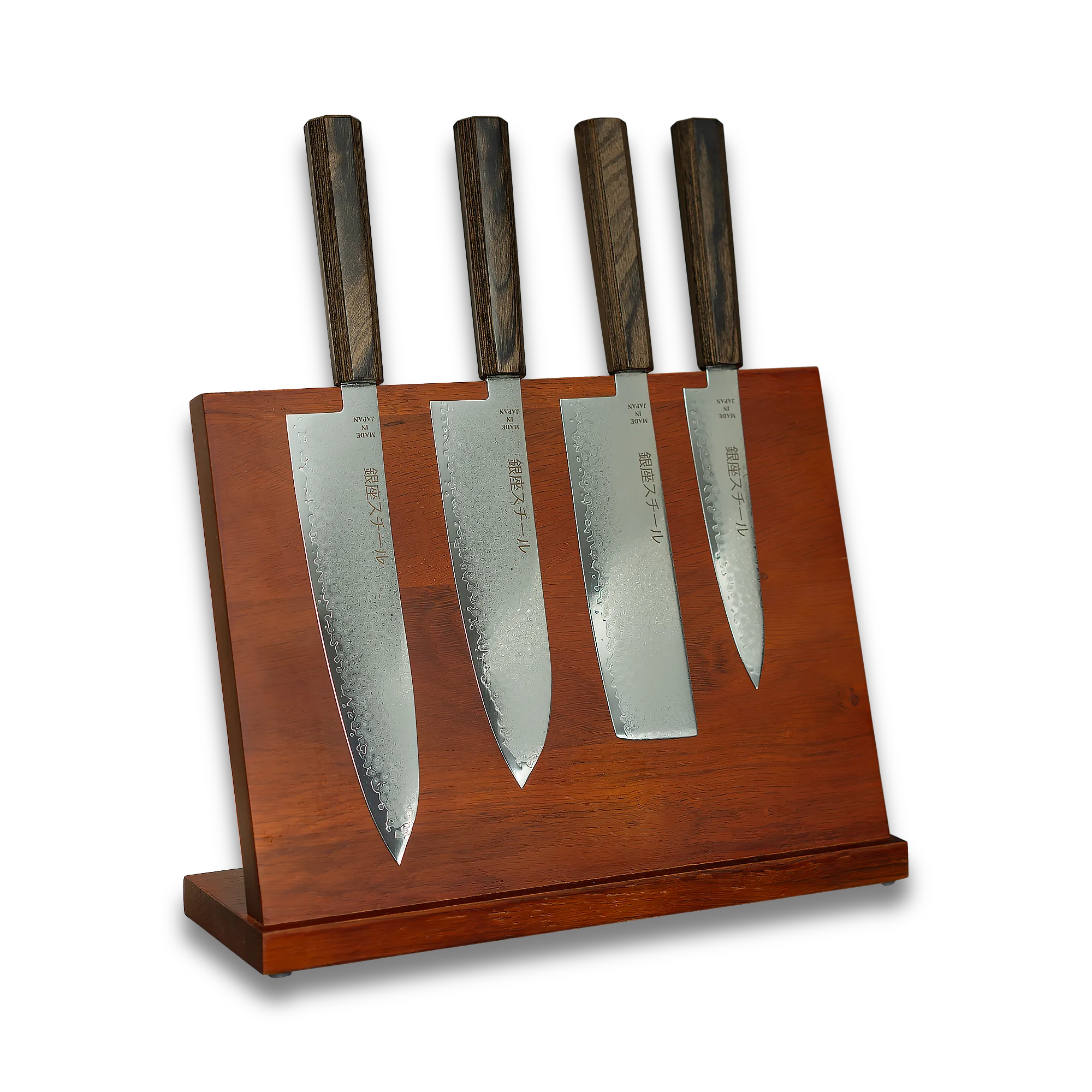 Seiryū (青龍) Five | 5-Piece Knife Set with Block