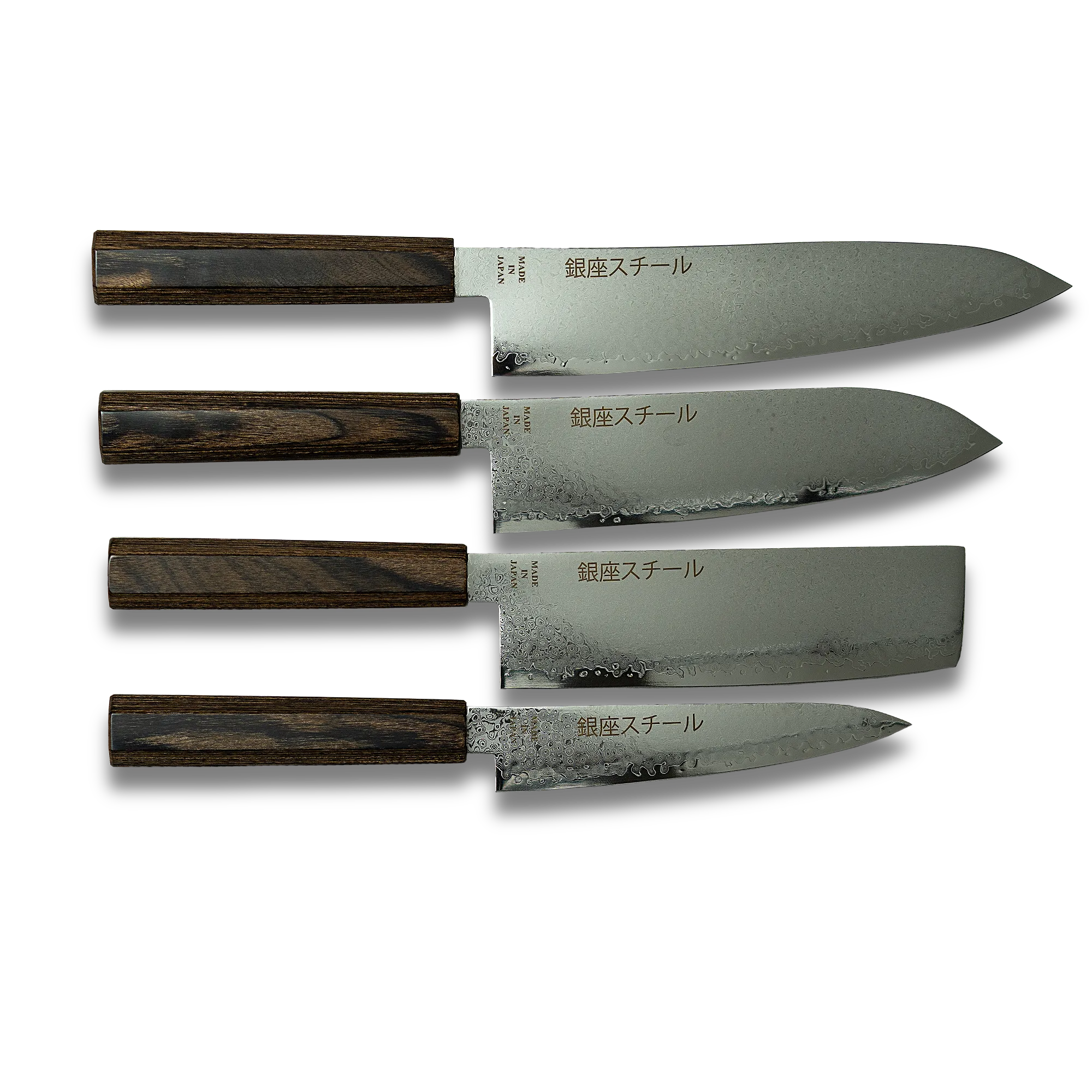 Seiryū (青龍) Four | 4-Piece Knife Set