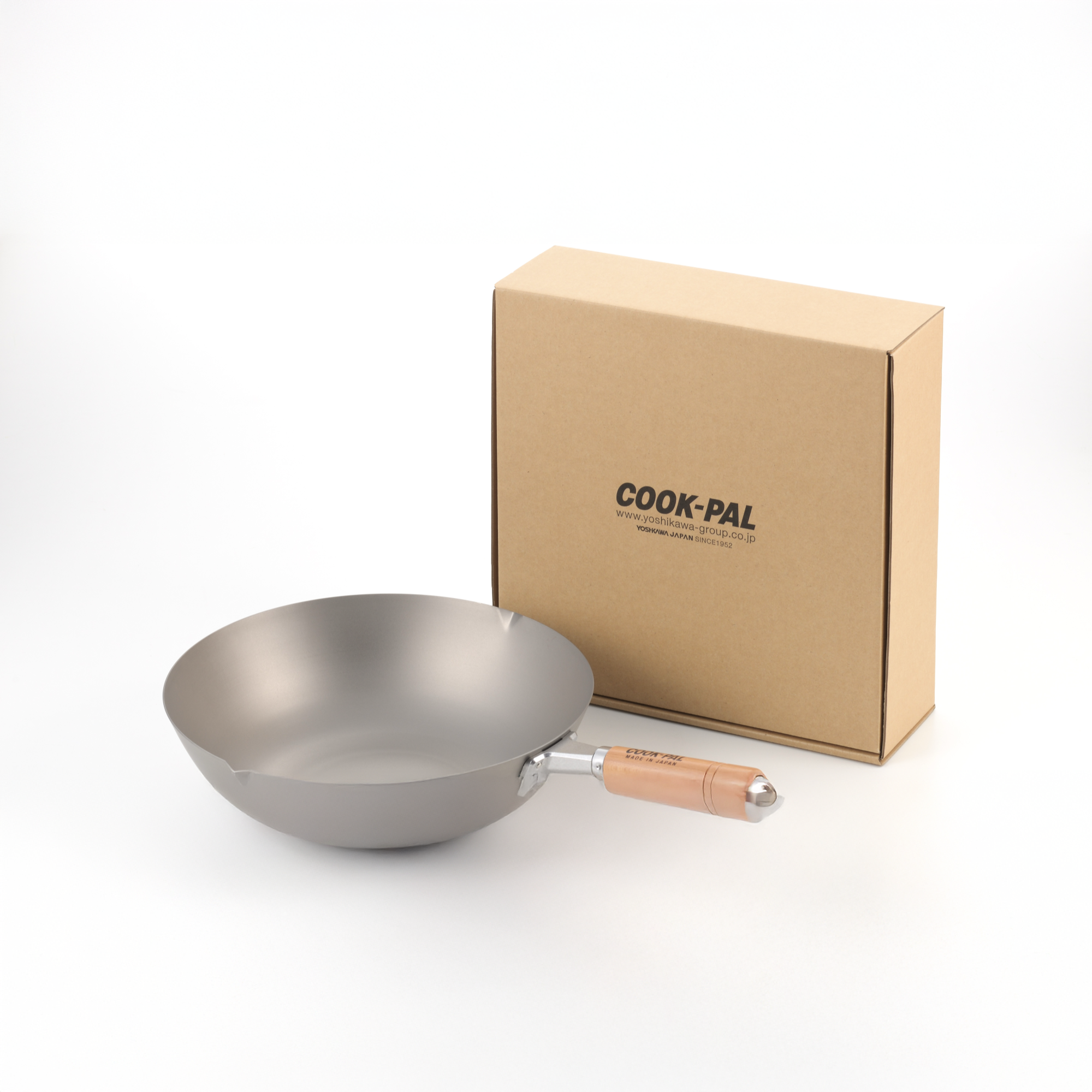 Yoshikawa Cook-Pal Titanium Wok 36cm