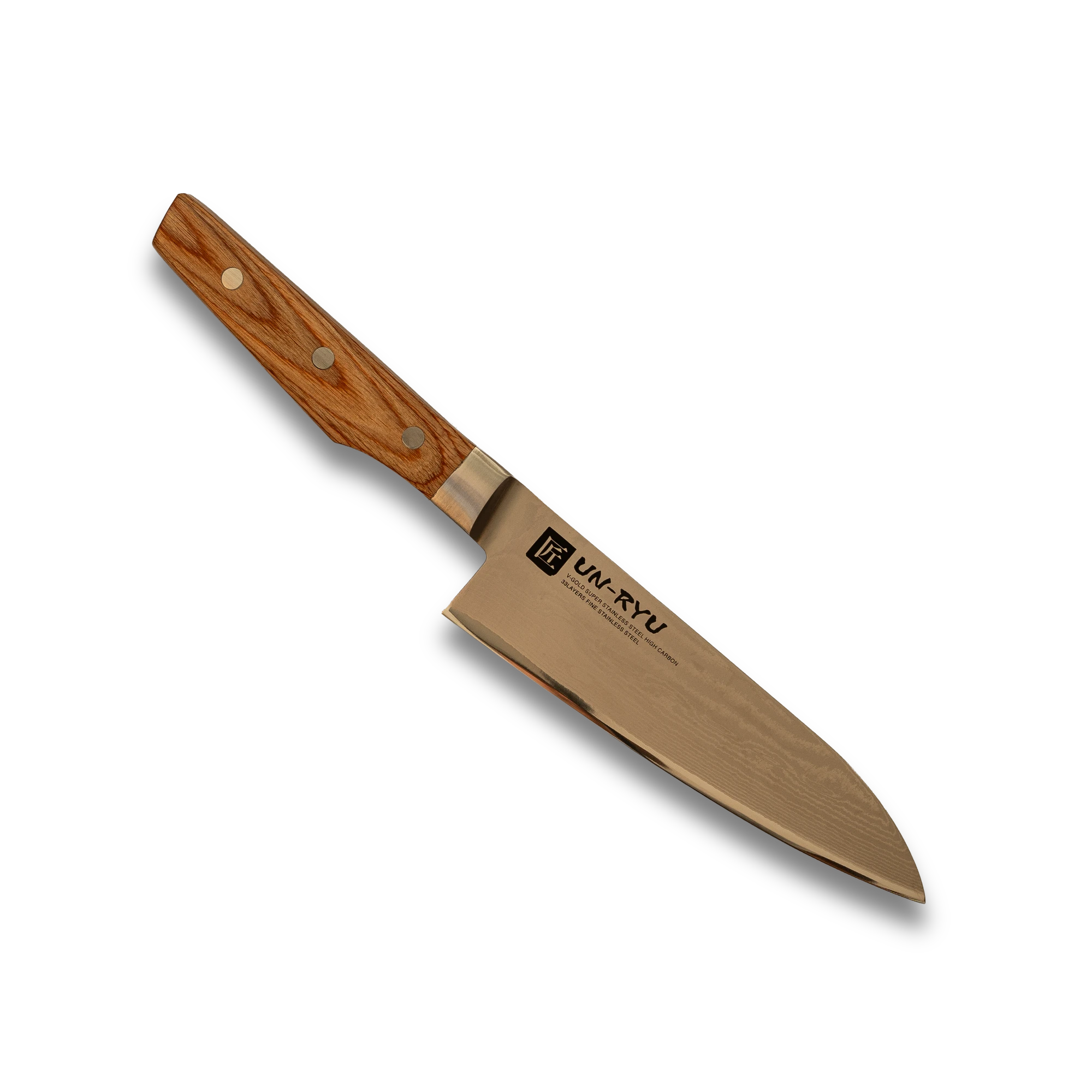 UN-RYU Santoku Knife 170mm – VG10 Japanese Stainless Steel