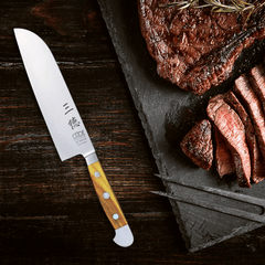 GÜDE Santoku - German touch on a Japanese knife